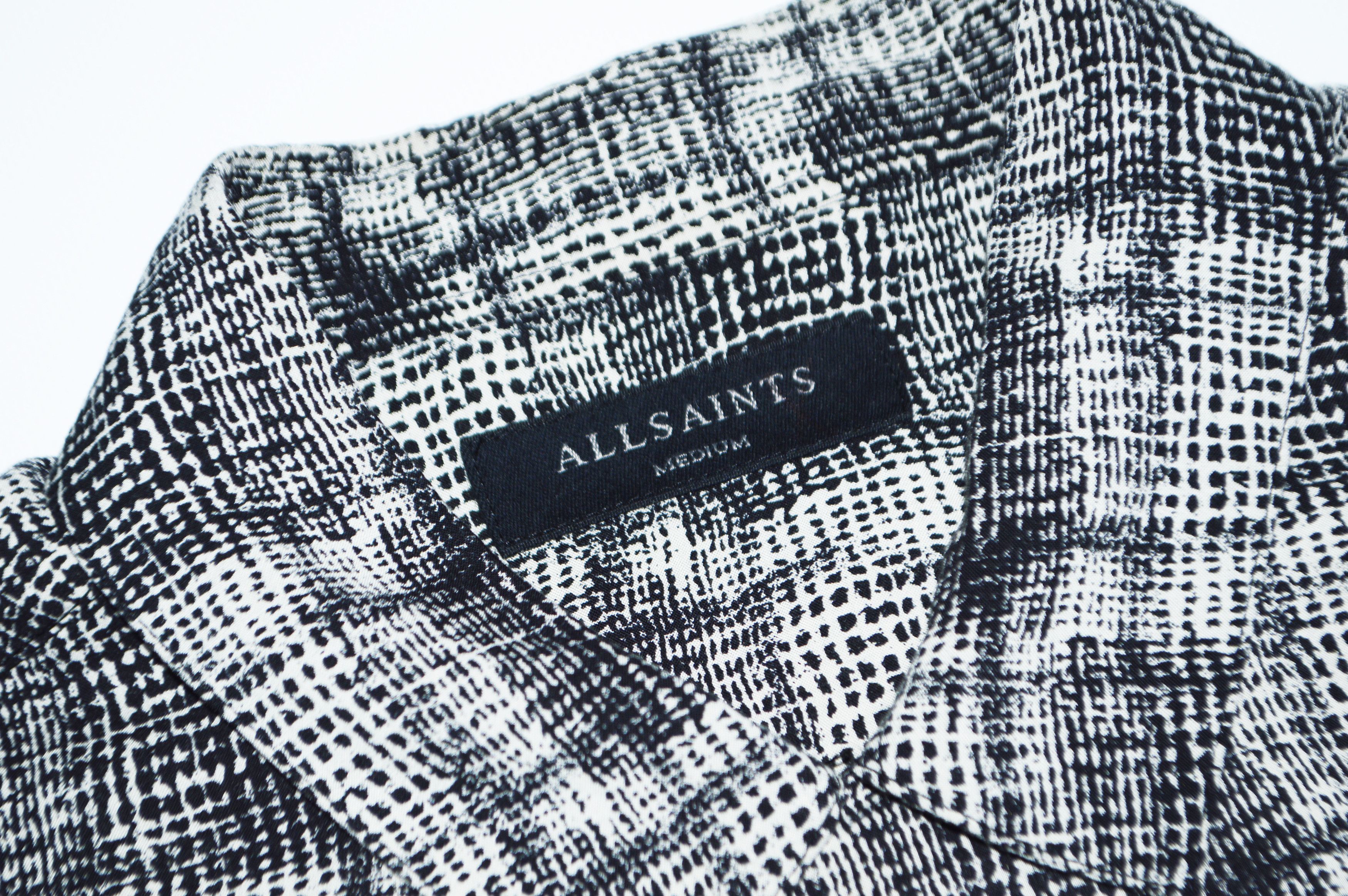 Allsaints AllSaints Vanderbilt Checkred Viscose Shirt Size M Size US M / EU 48-50 / 2 - 4 Thumbnail
