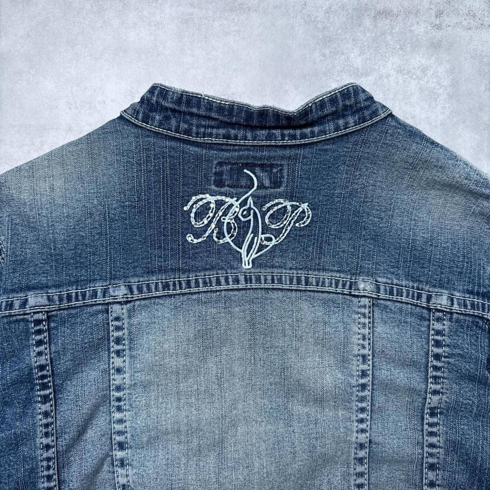 Other Y2K Baby Phat 00s Denim Vintage Jacket Size M / US 6-8 / IT 42-44 - 5 Thumbnail