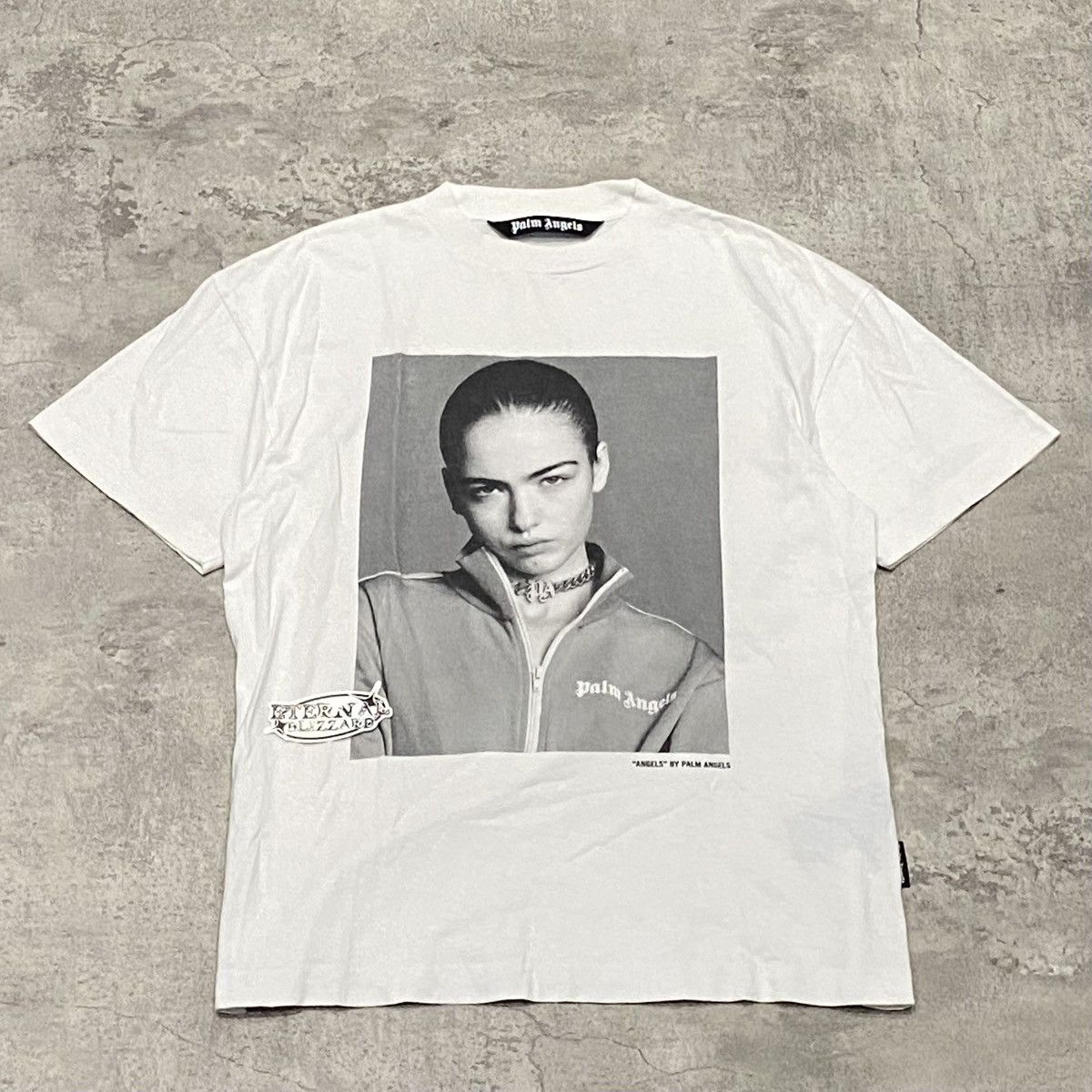 Palm Angels Palm Angels Sims Tshirt Size US L / EU 52-54 / 3 - 1 Thumbnail