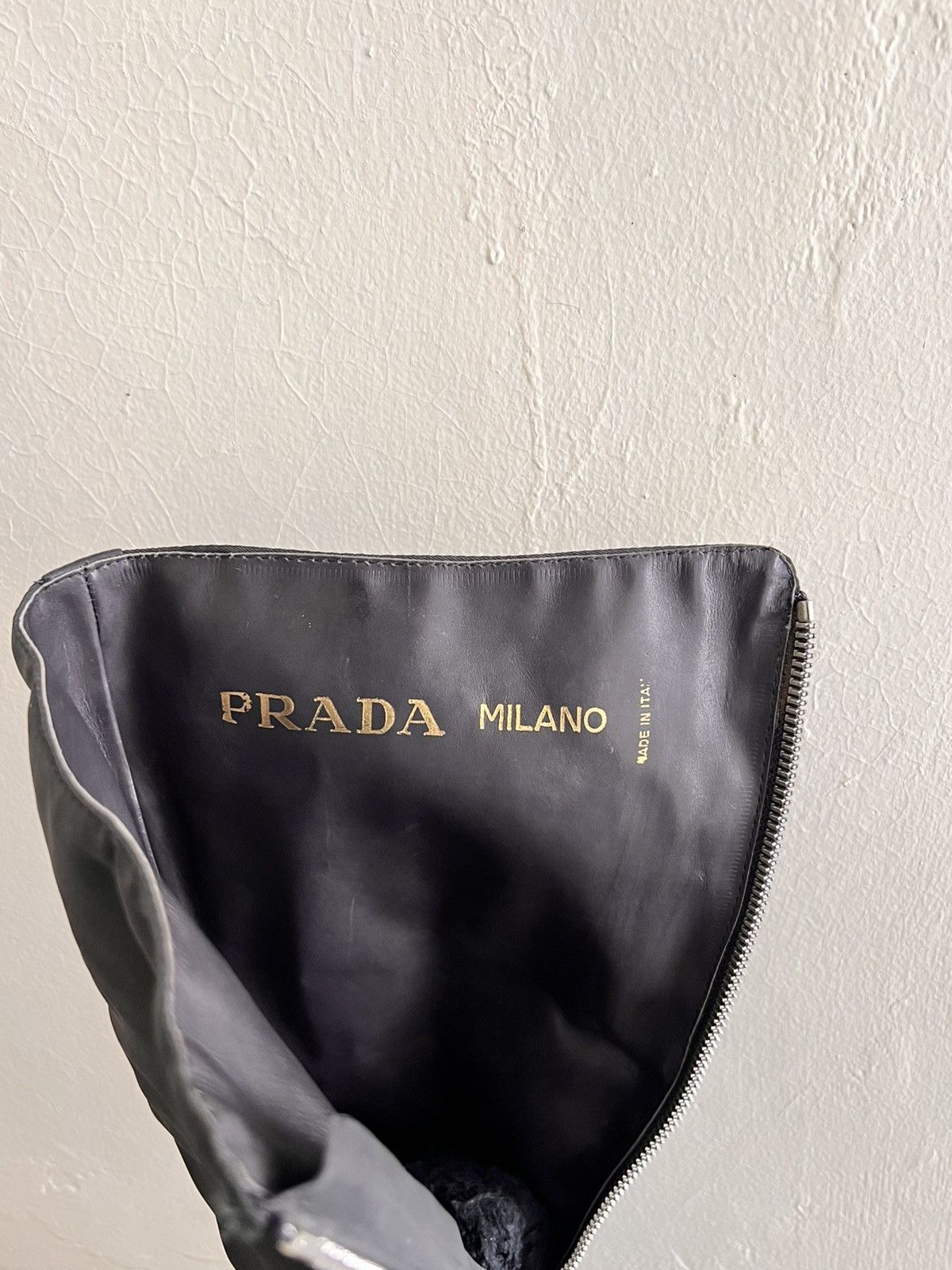 Prada Prada Nylon/Leather FW94 Size US 7 / IT 37 - 5 Thumbnail