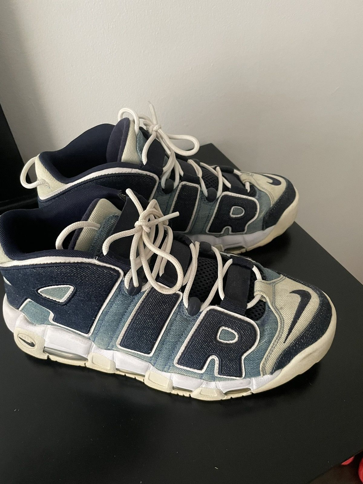 Nike Nike Air More Uptempos Denim 9.5 Size US 9.5 / EU 42-43 - 2 Thumbnail