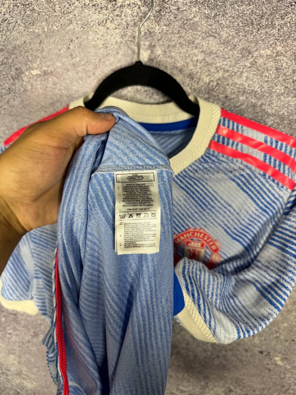 Adidas GREENWOOD Manchester United 2021/22 Away Fan Soccer Jersey Size US M / EU 48-50 / 2 - 10 Thumbnail