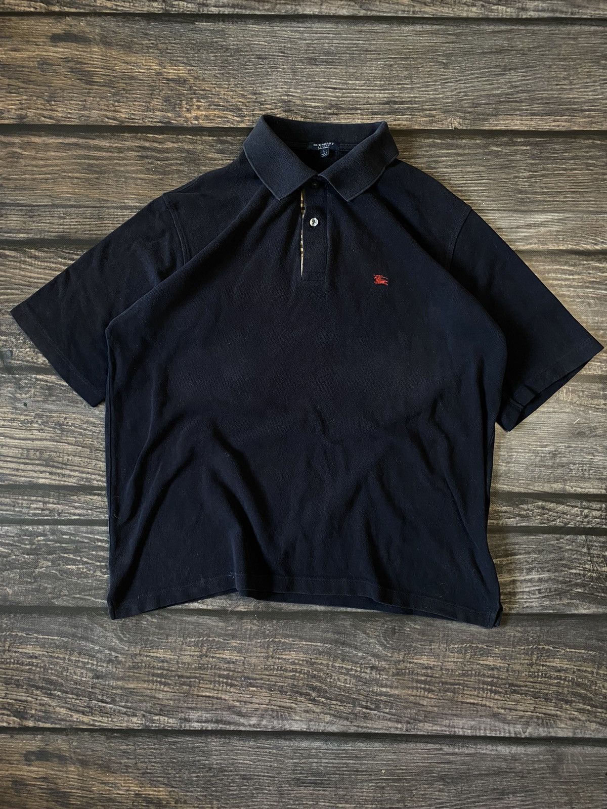 Burberry Burberry vintage horseman polo shirt Size US L / EU 52-54 / 3 - 2 Thumbnail