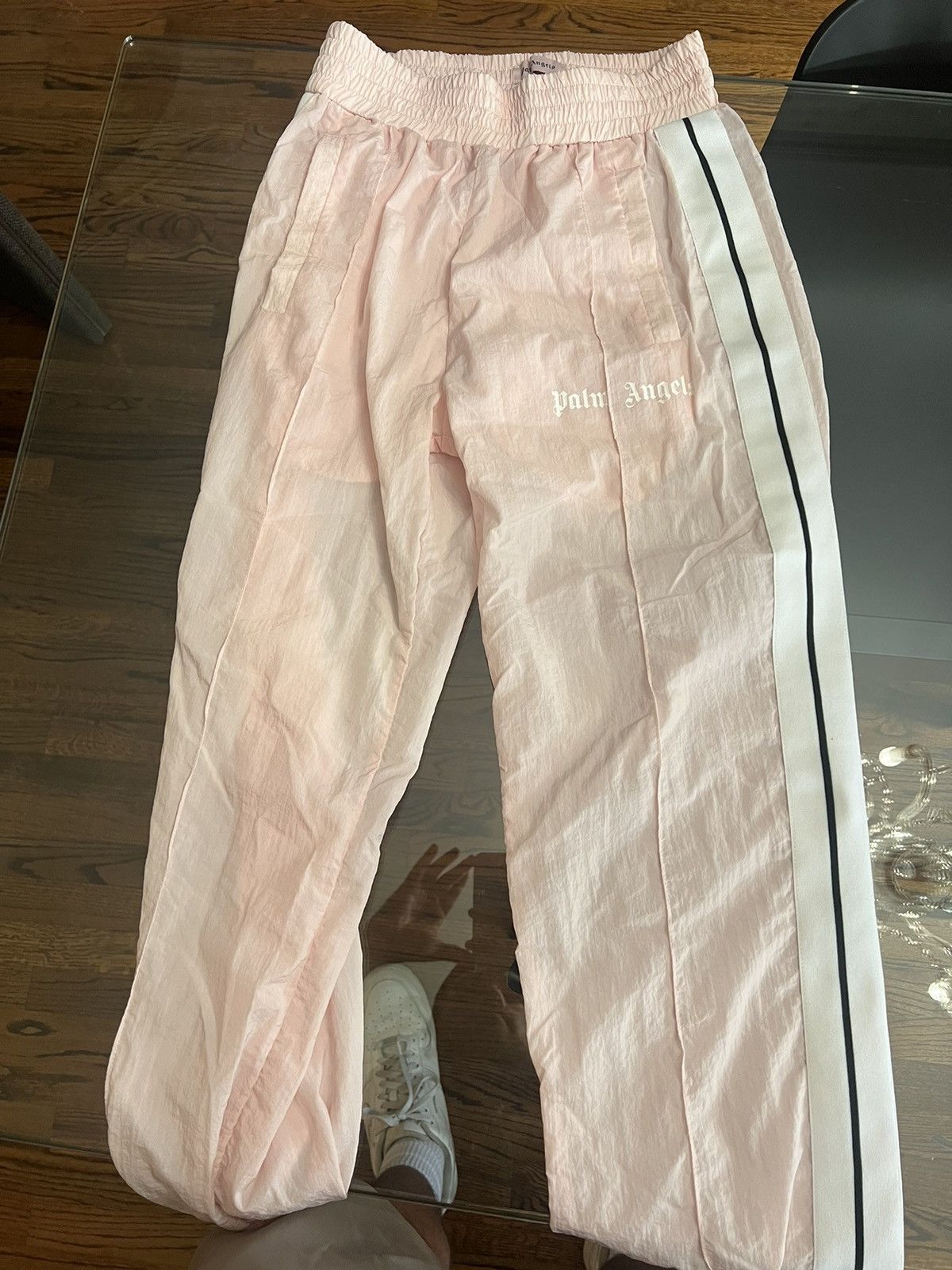 Palm Angels Palm Angels Loose Fit Track Pants Baby Pink Size 27" / US 4 / IT 40 - 1 Thumbnail