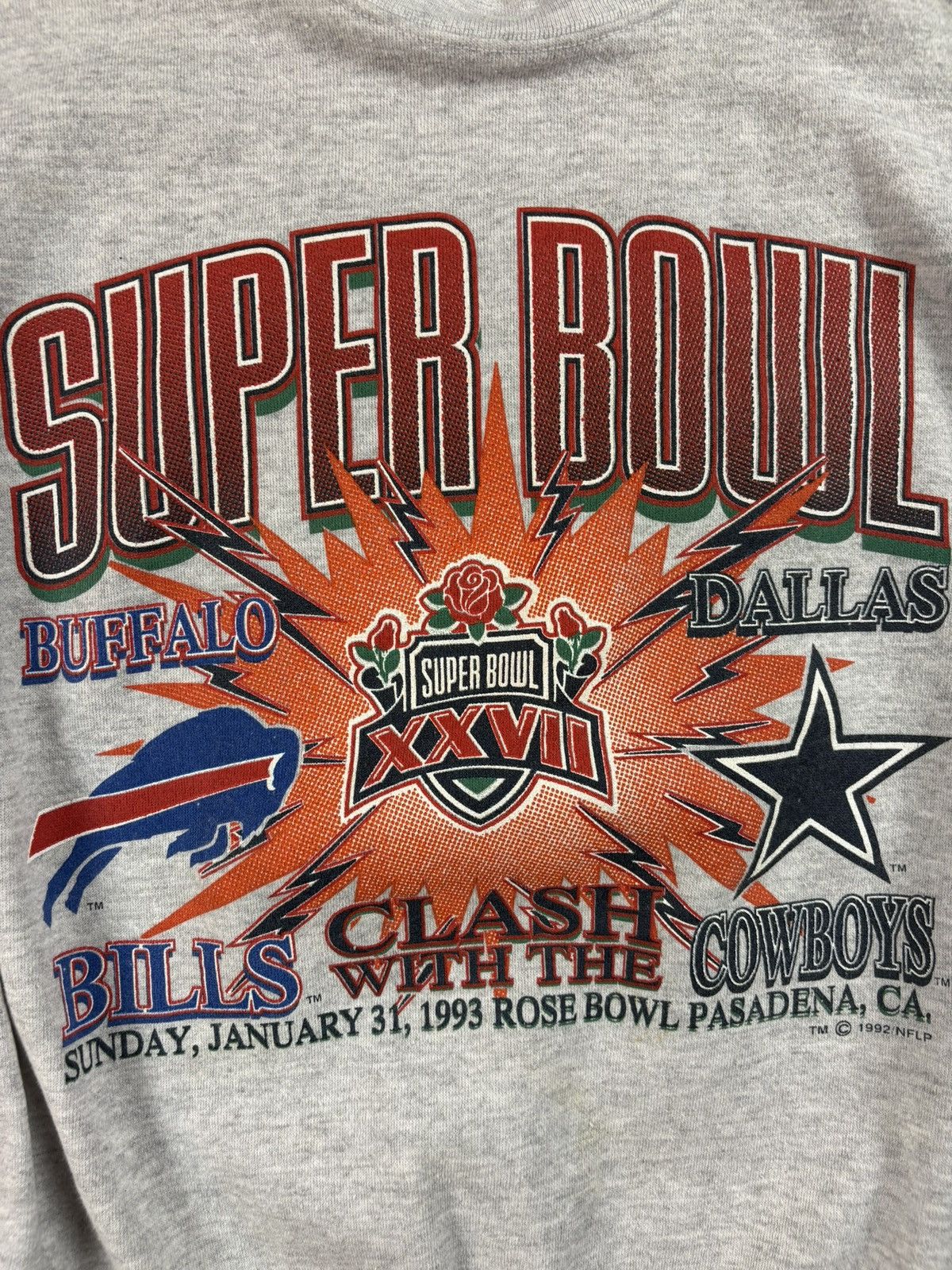 NFL Vintage Buffalo Bills Dallas Cowboys crewneck sweatshirt Size US L / EU 52-54 / 3 - 3 Thumbnail