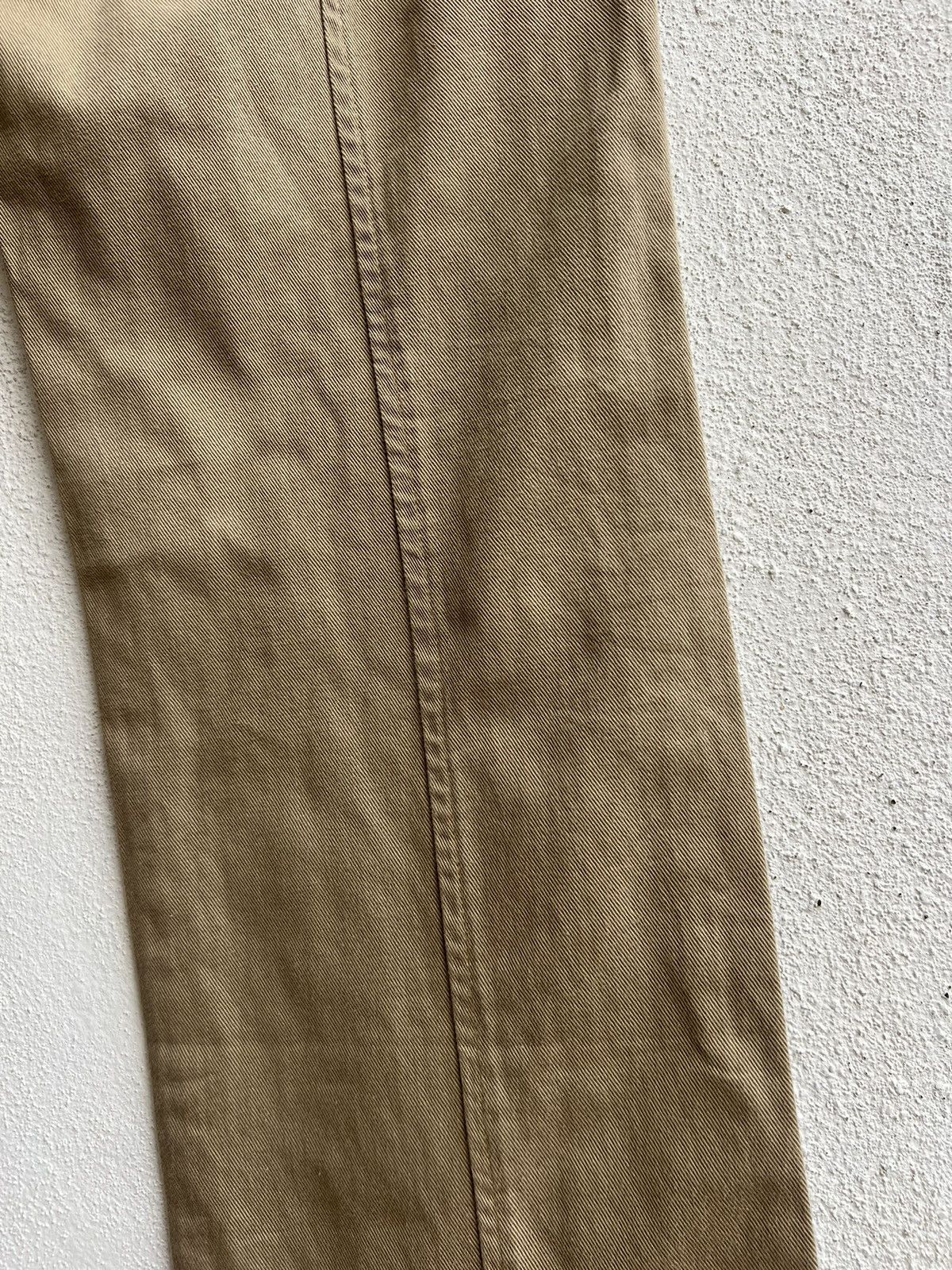 Yarmo YARMO Made in England Cinch Back Khaki Trouser Pant Size US 32 / EU 48 - 18 Thumbnail