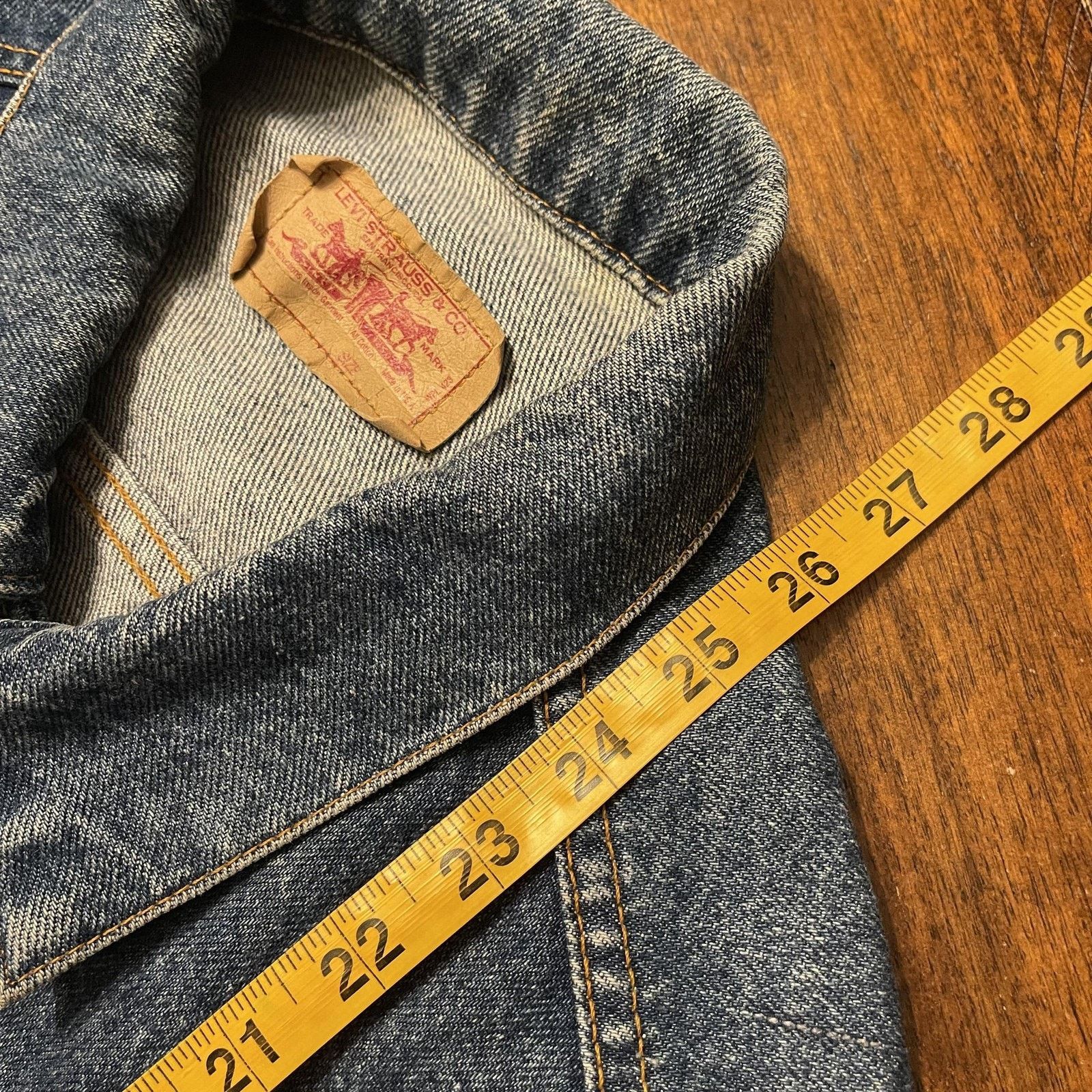 Levi's Vtg Levis Jacket Mens L Acid Wash Denim Trucker Made USA 90s Size US L / EU 52-54 / 3 - 11 Thumbnail
