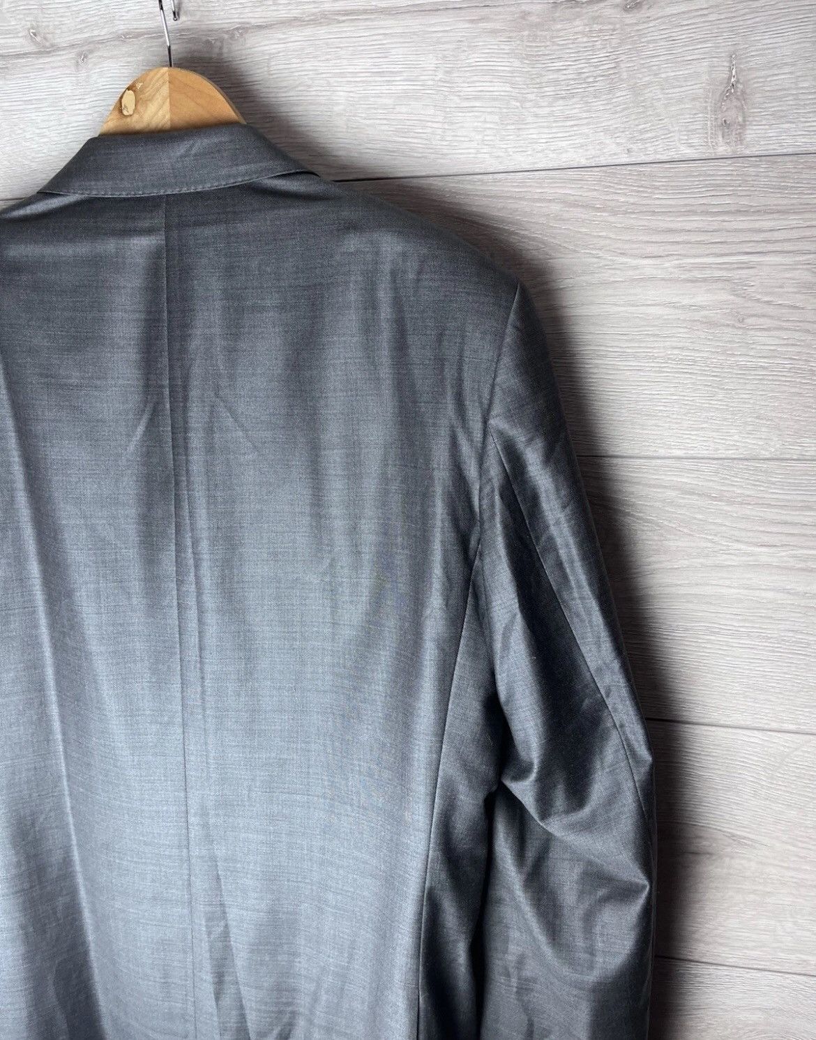 Ermenegildo Zegna MENS VINTAGE BLAZER ERMENEGILDO ZEGHA woven in Italy 🇮🇹 Size 38L - 12 Thumbnail