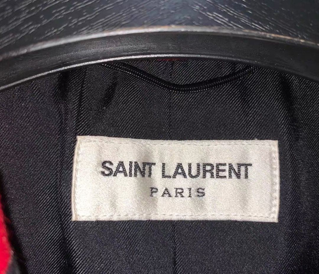 Saint Laurent Paris × Yves Saint Laurent Saint Laurent slp 16fw catwalk gold button palace suit Size 48R - 5 Thumbnail