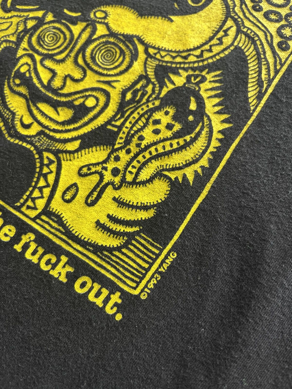 Vintage Vintage CAL’S eat,drink, get the fuck out 1993’s by YANG Size US XL / EU 56 / 4 - 5 Thumbnail