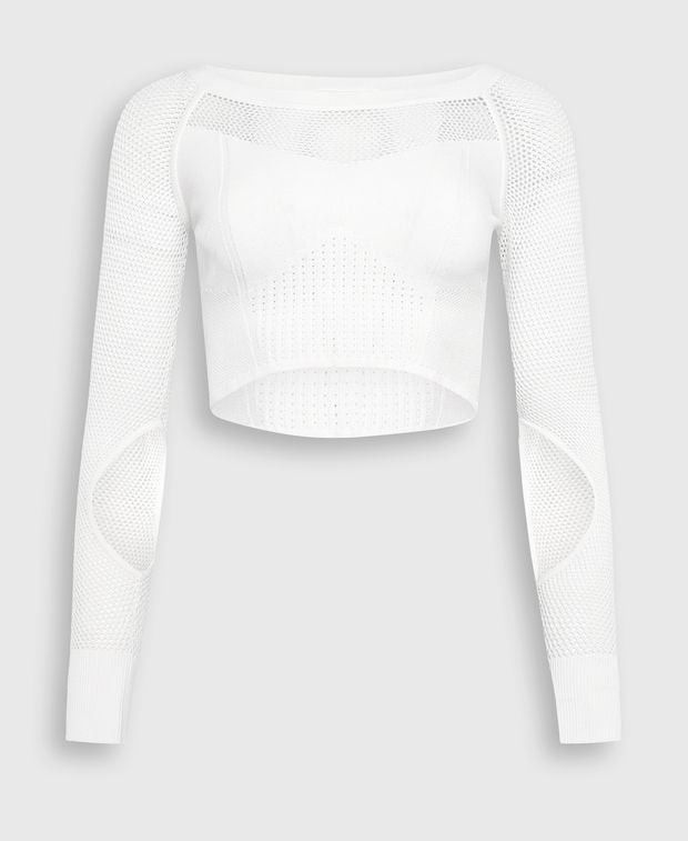 Herve Leger Long-sleeved top Size XXS / US 00 / IT 34 - 1 Thumbnail