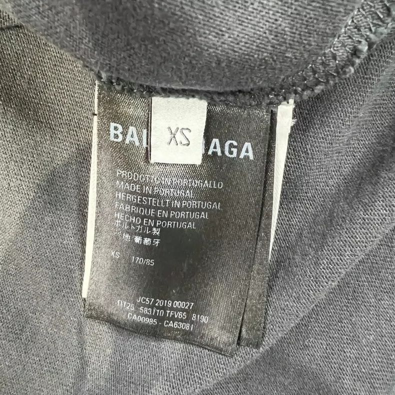 Balenciaga Balenciaga Buckle Velvet Logo High Neck Long Sleeve Size US XS / EU 42 / 0 - 4 Thumbnail