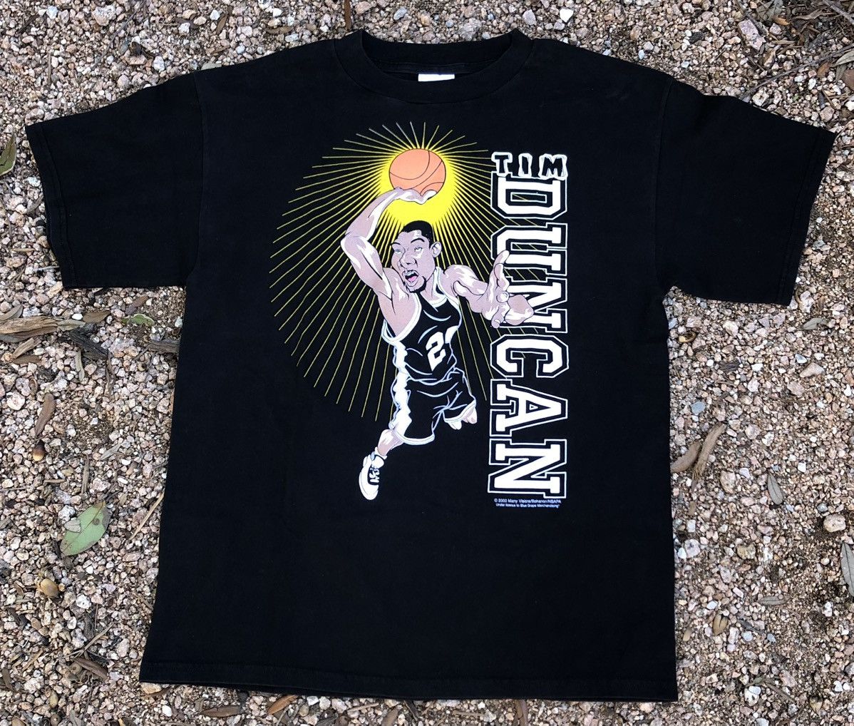 Other Vintage 2000 San Antonio Spurs Tim Duncan Caricature Size US L / EU 52-54 / 3 - 1 Preview
