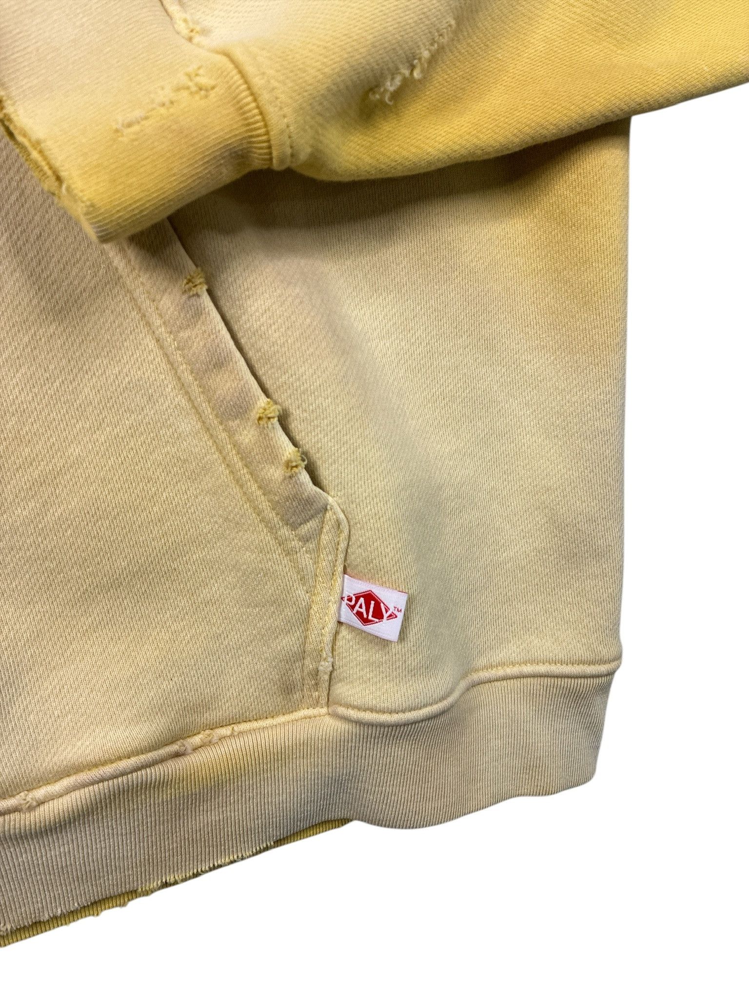 Paly Hollywood PALY: Yellow 'EPDS' Hoodie Size US M / EU 48-50 / 2 - 2 Thumbnail