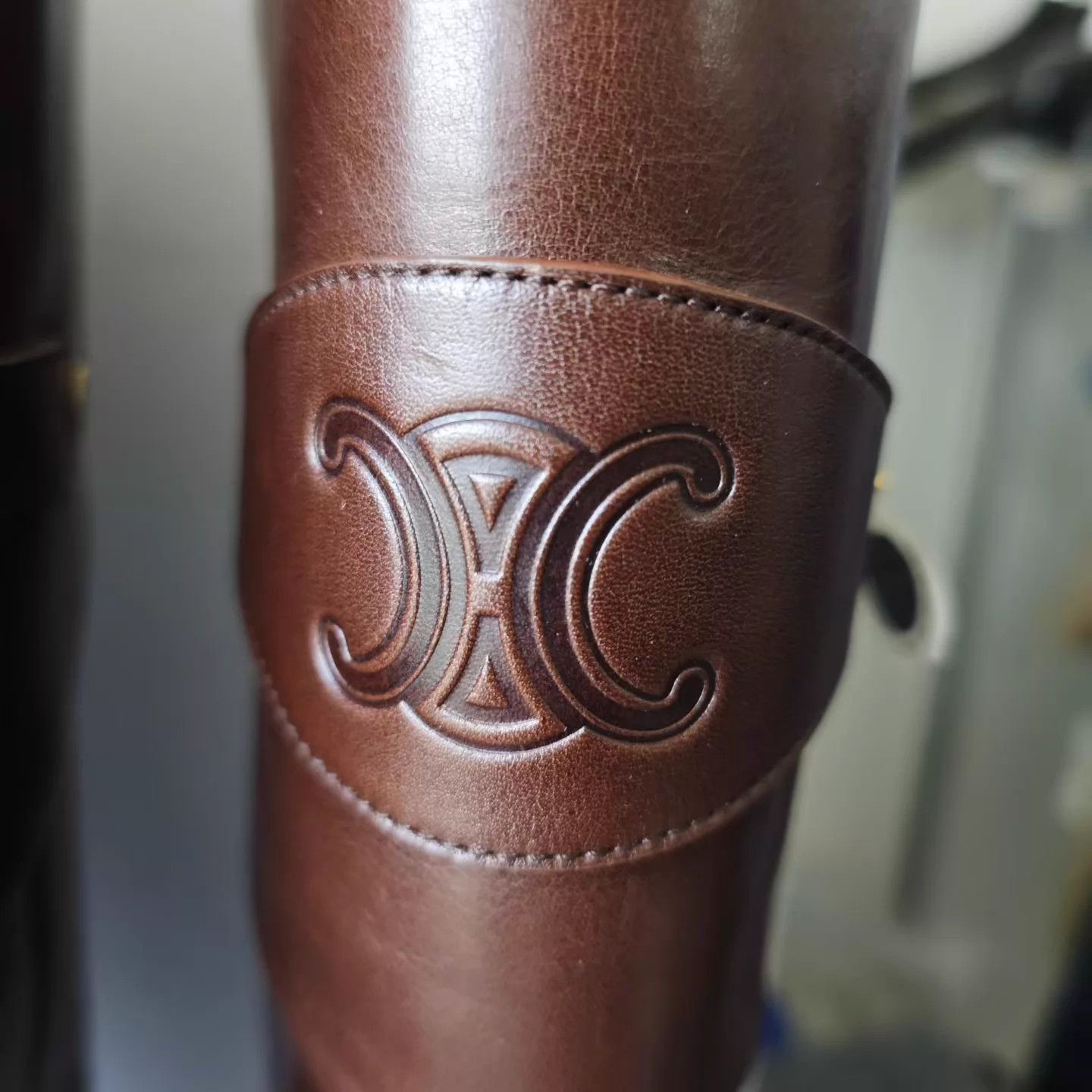 Celine Celine TRIOMPHE CELINE WILTERN Knee Boot 38.5 New Size US 8 / IT 38 - 7 Thumbnail