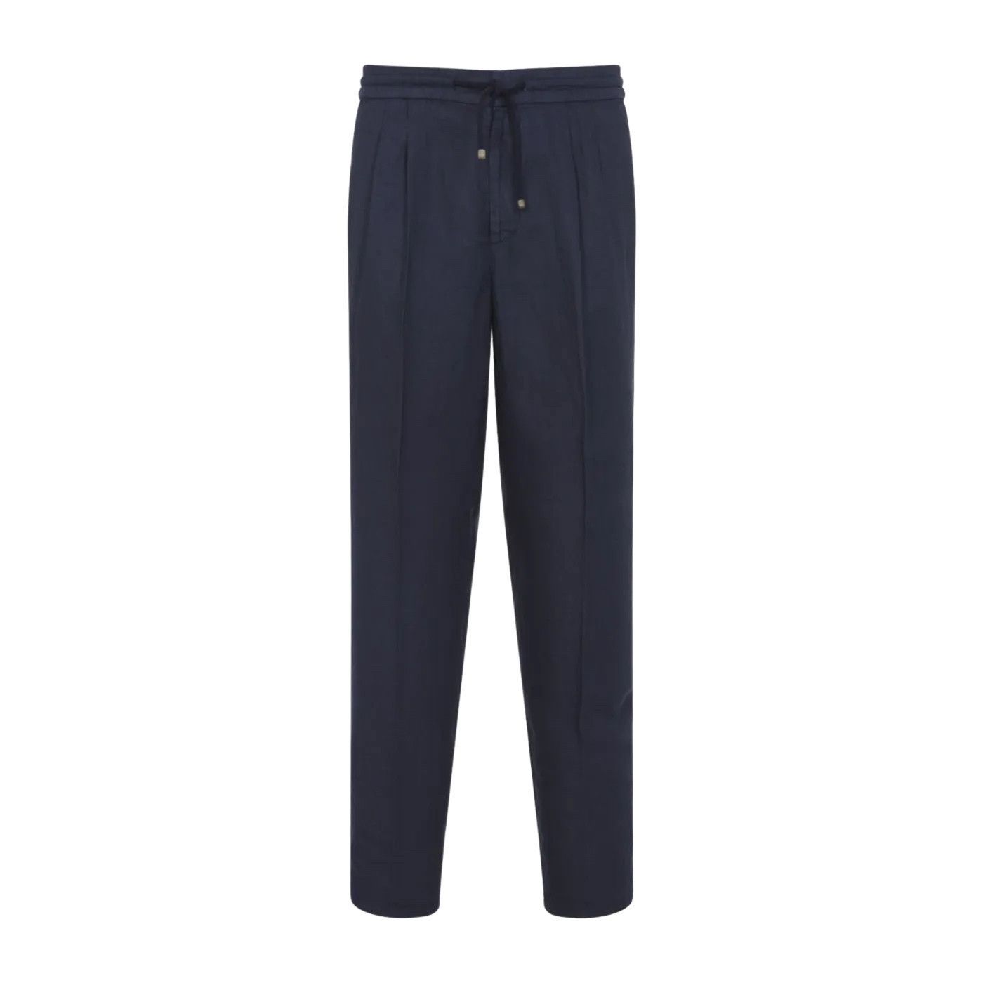 Brunello Cucinelli BRUNELLO CUCINELLI Blue Drawstring Trousers New & Authentic Size US 36 / EU 52 - 1 Thumbnail