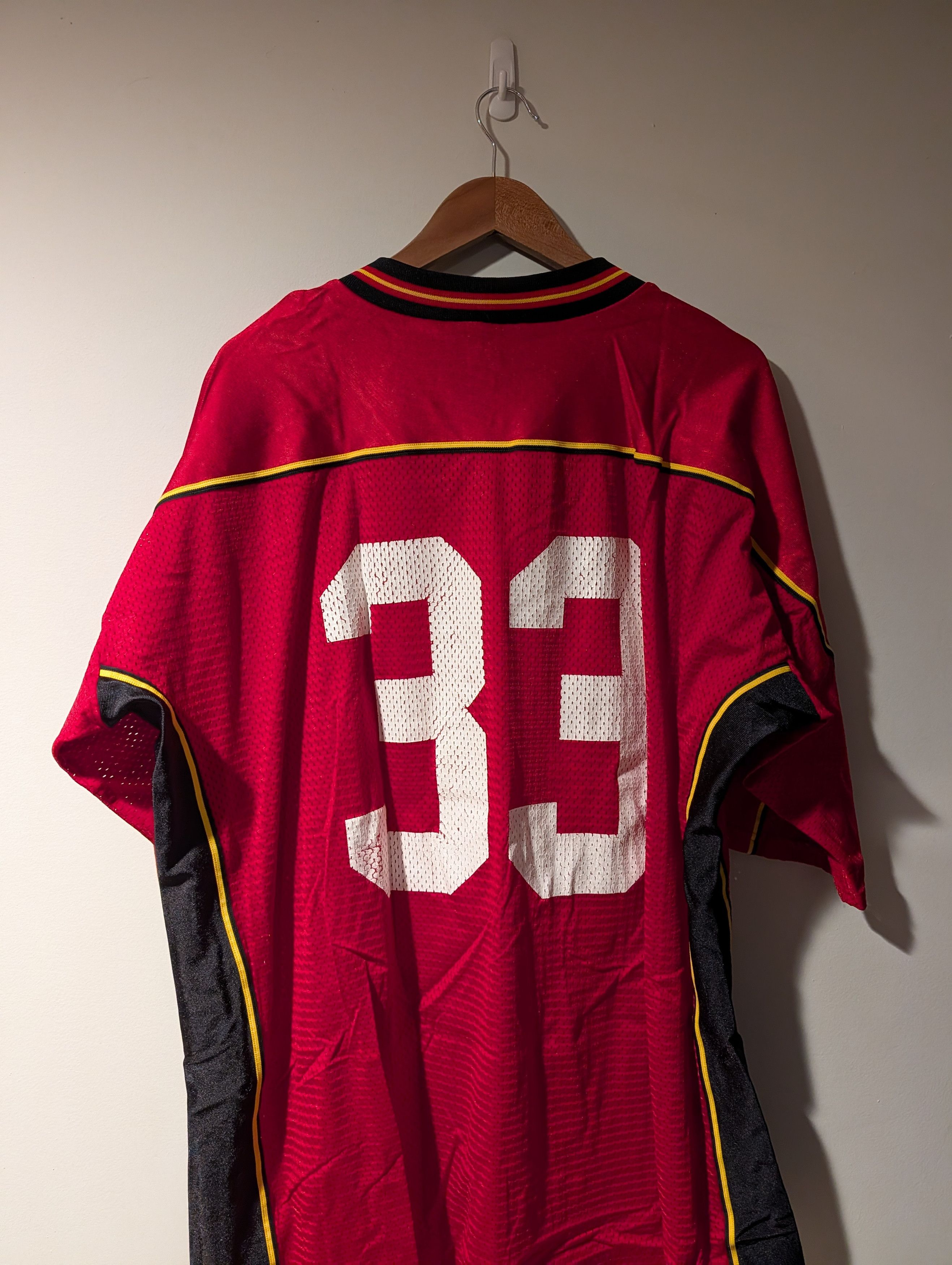 NCAA Vintage Under Armour Maryland Terrapins #33 Football Jersey Size US XXL / EU 58 / 5 - 9 Thumbnail