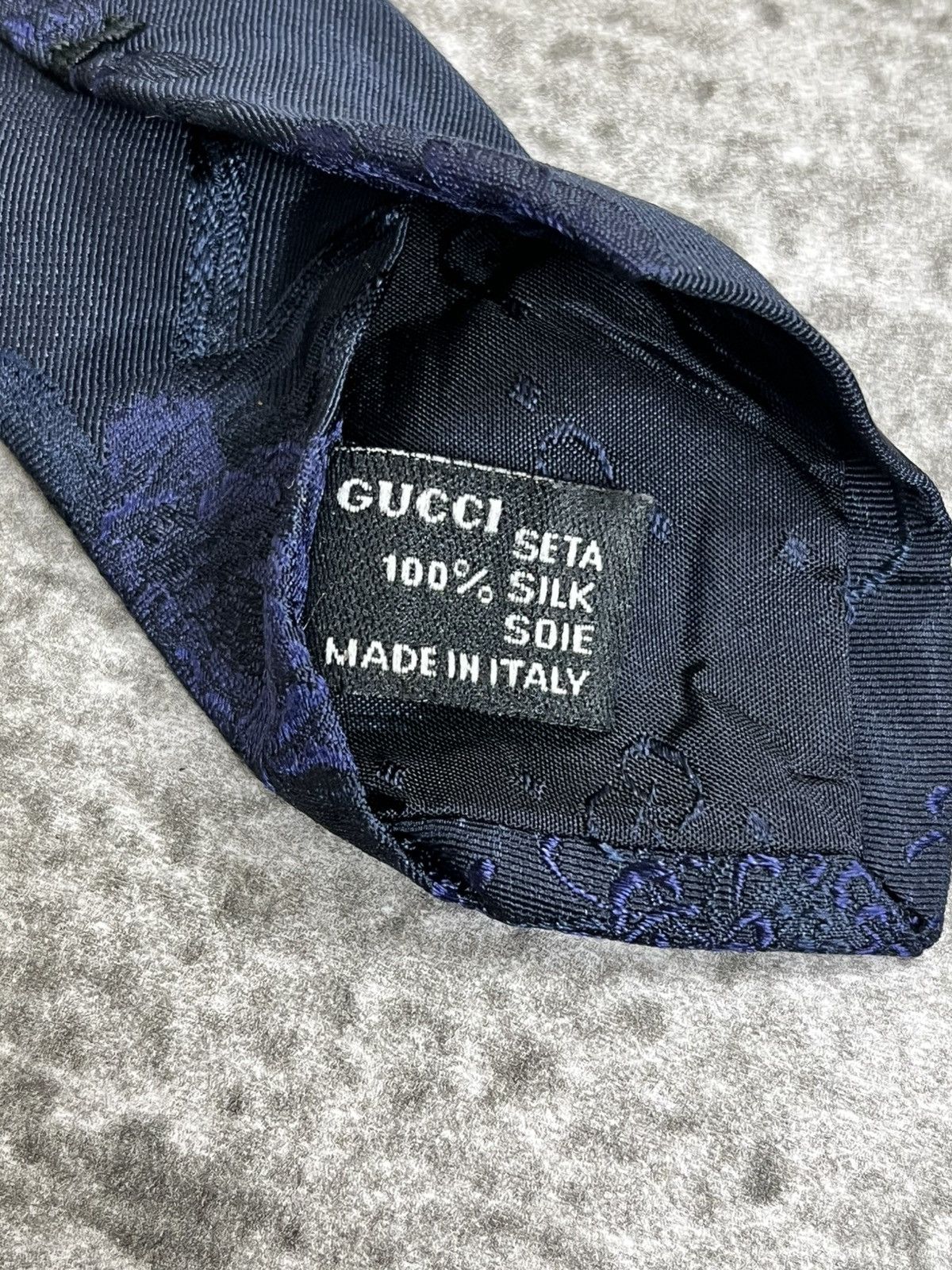 Gucci Gucci Silk Tie Size ONE SIZE - 6 Thumbnail