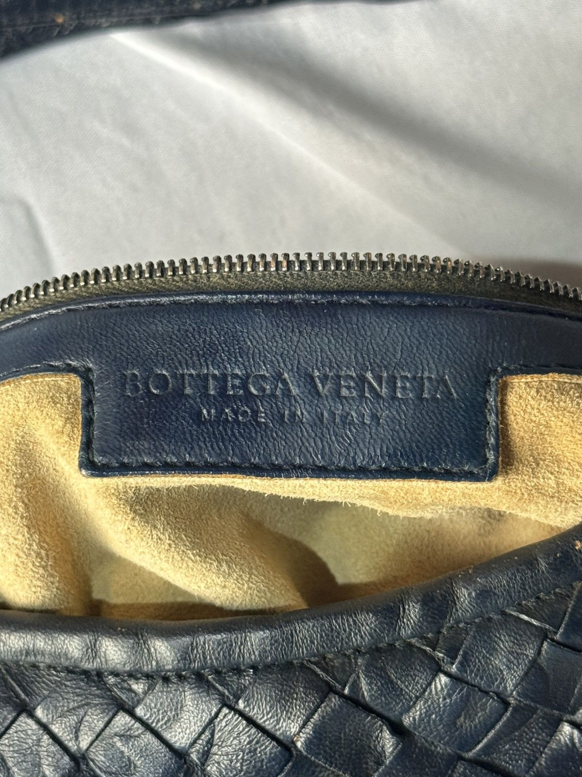 Bottega Veneta BOTTEGA VENETA Blue Intrecciato Nappa Leather Veneta HoboBag Size ONE SIZE - 11 Thumbnail