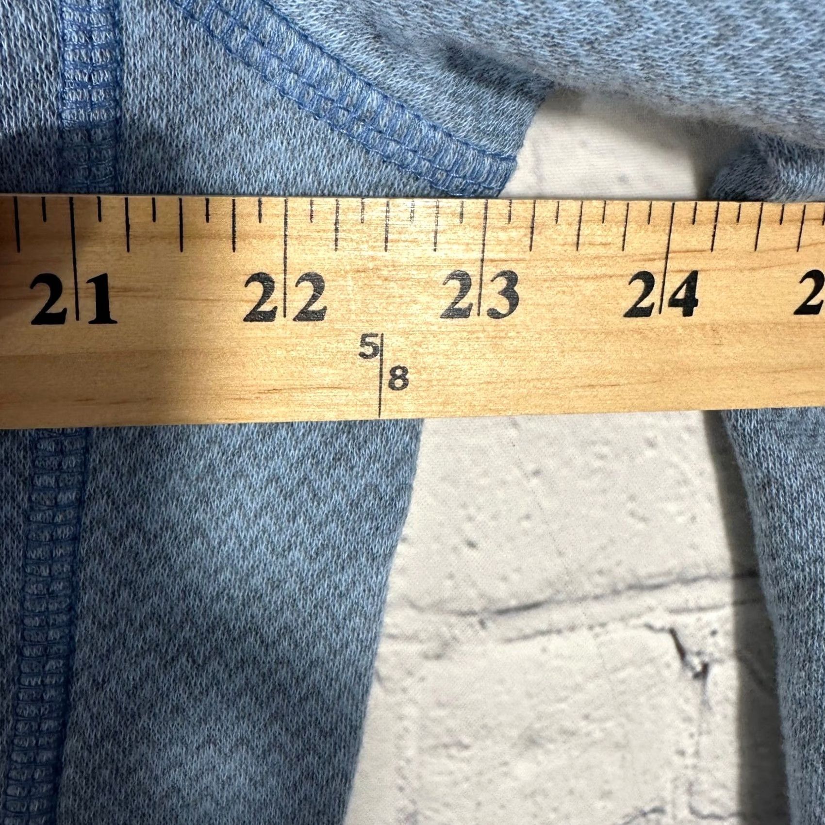 Vintage American Giant Mens Medium Blue Reversible Quarter Zip Pullover Sweater Made in USA Size US M / EU 48-50 / 2 - 6 Thumbnail