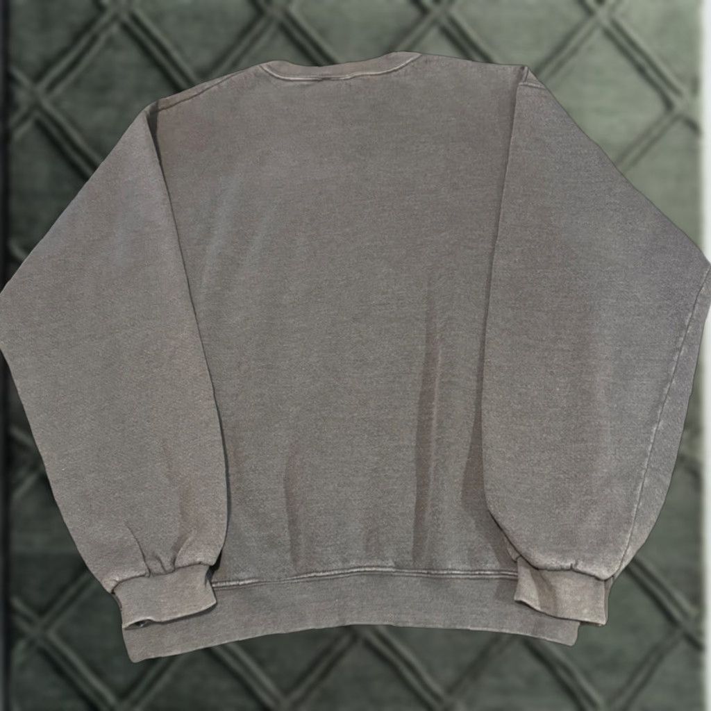 Essentials VINTAGE Bike 90s Crewneck Sweatshirt Mens M Grey/Gray Size US M / EU 48-50 / 2 - 1 Thumbnail