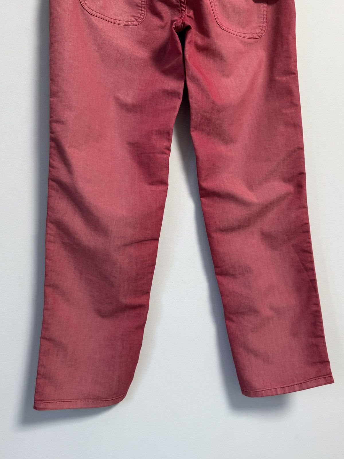 John Galliano NEW Galliano 3/4 cropped pants trousers pink size 26 40 Size 26" / US 2 / IT 38 - 15 Thumbnail