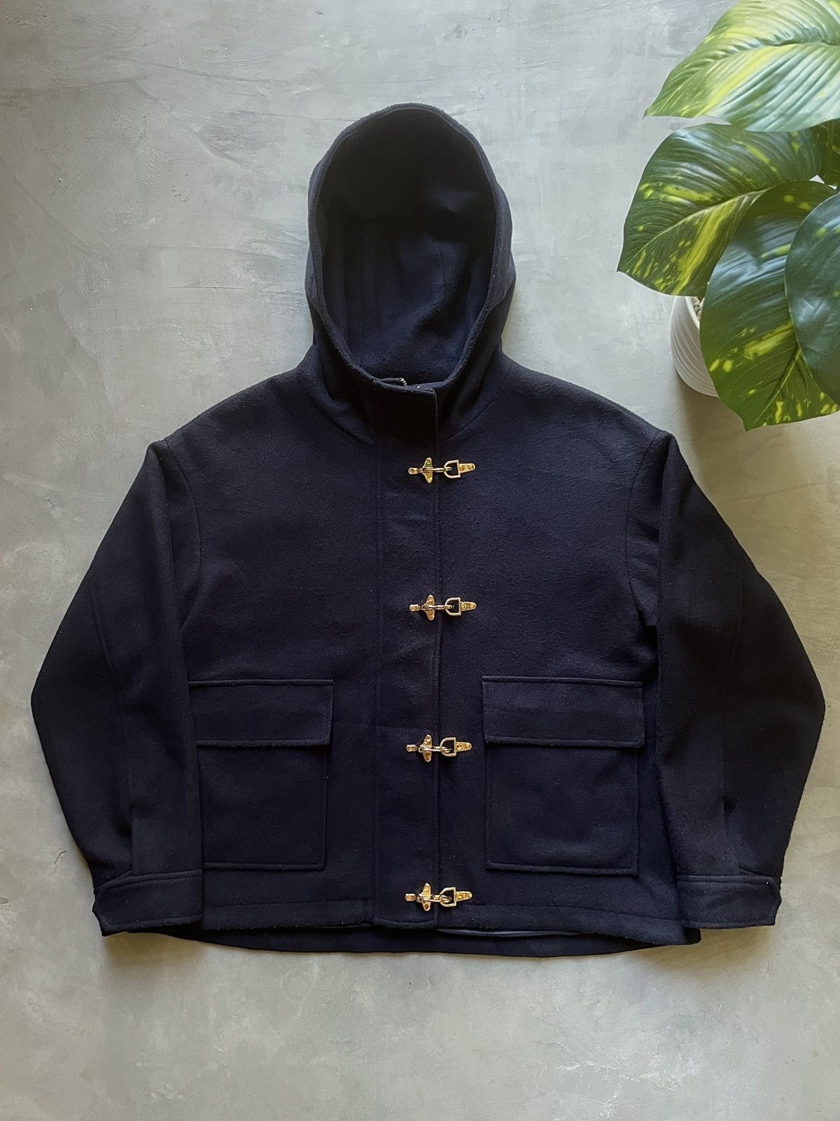 GU Rare FireMen's Clasp Woll Jacket Size US L / EU 52-54 / 3 - 1 Thumbnail