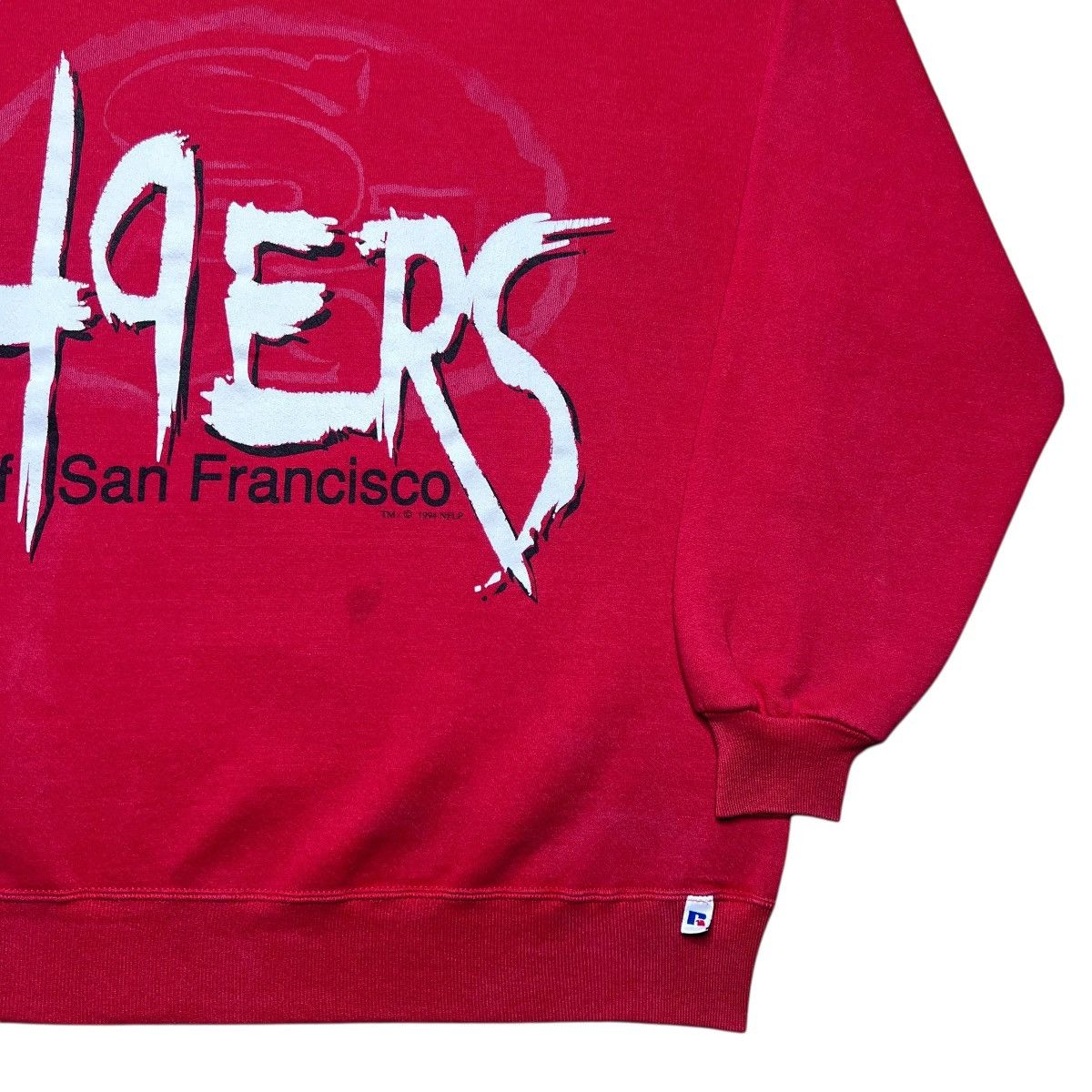 NFL Vtg 1994 NFL San Francisco 49ers Russell Athletic Sweatshirt Size US XL / EU 56 / 4 - 16 Thumbnail