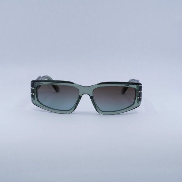 Dior 🕶️ New Dior DIORSIGNATURE S9U 55F2 Sunglasses - Shiny Green Size ONE SIZE - 2 Thumbnail