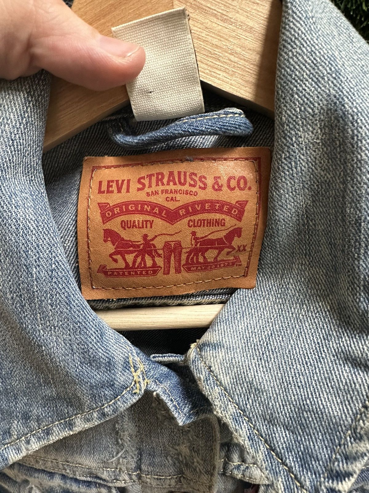 Levi's Levi’s Light Wash Denim Jacket Small Size US S / EU 44-46 / 1 - 5 Thumbnail