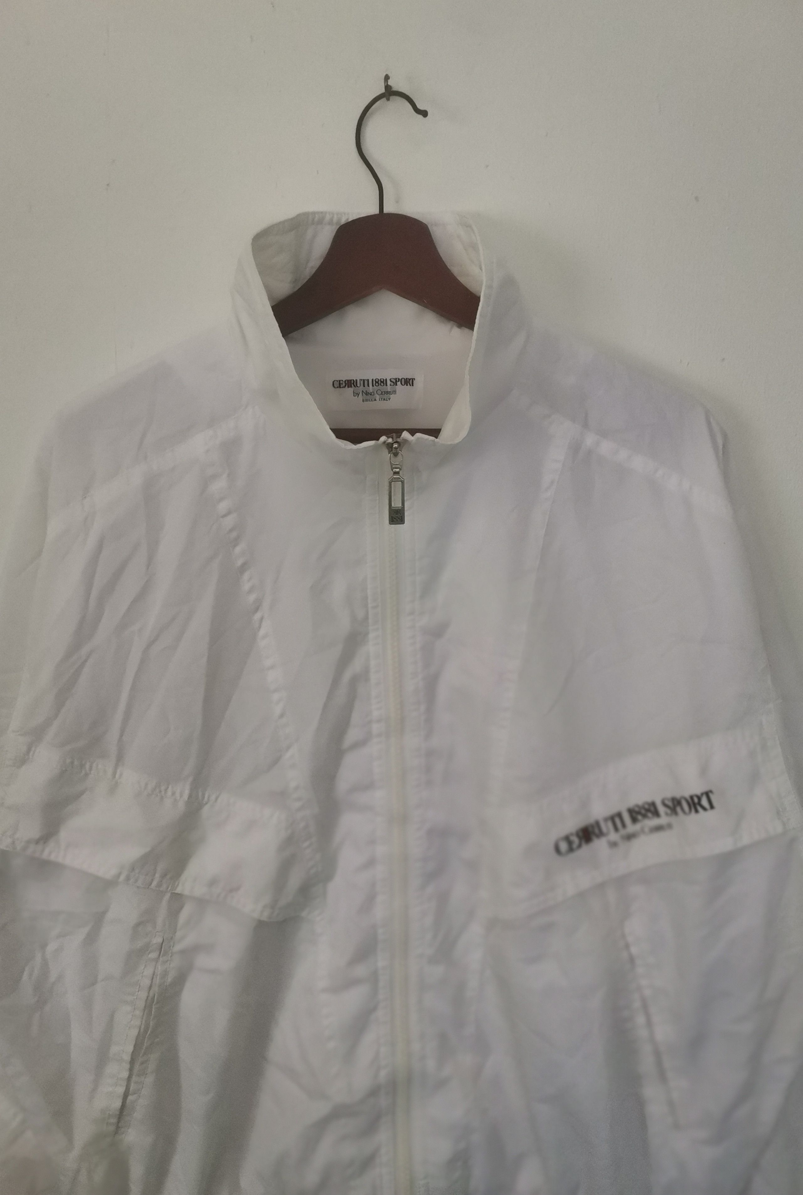 Cerruti 1881 × Vintage Rare vintage CERRUTI 1881 sweater windbreaker nice design Size US M / EU 48-50 / 2 - 3 Thumbnail