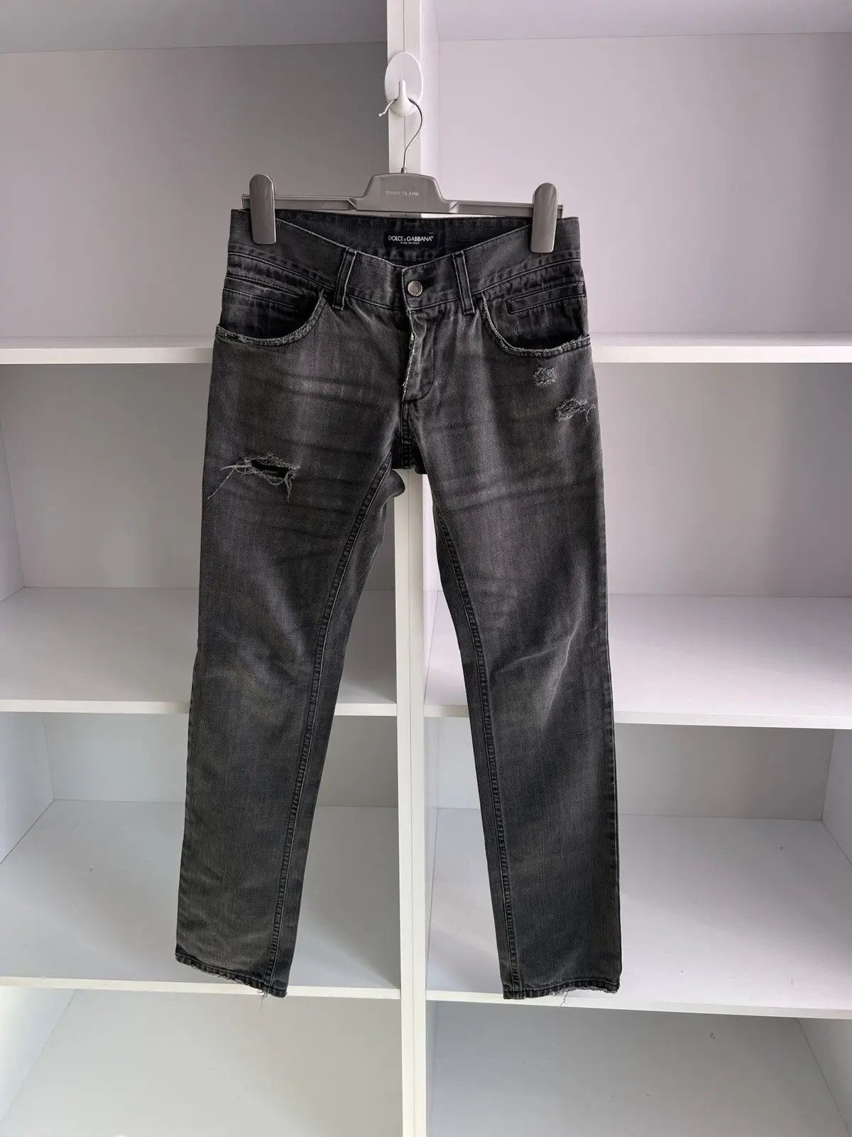 Designer × Dolce & Gabbana × Vintage Vintage Dolce Gabbana Black Archival Y2K pants Size US 32 / EU 48 - 4 Thumbnail