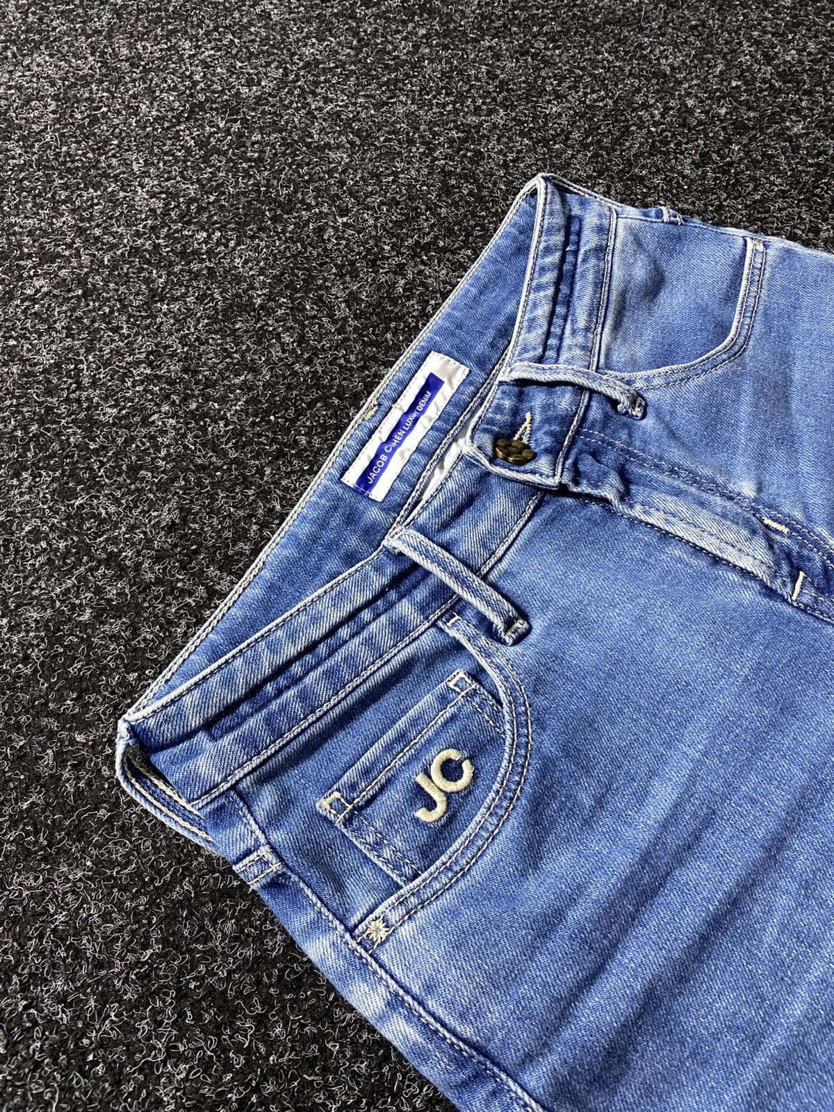 Designer × Jacob Cohen Vintage Jacob Cohen Luxury Denim Designer Pants Jeans Size 27" / US 4 / IT 40 - 6 Thumbnail
