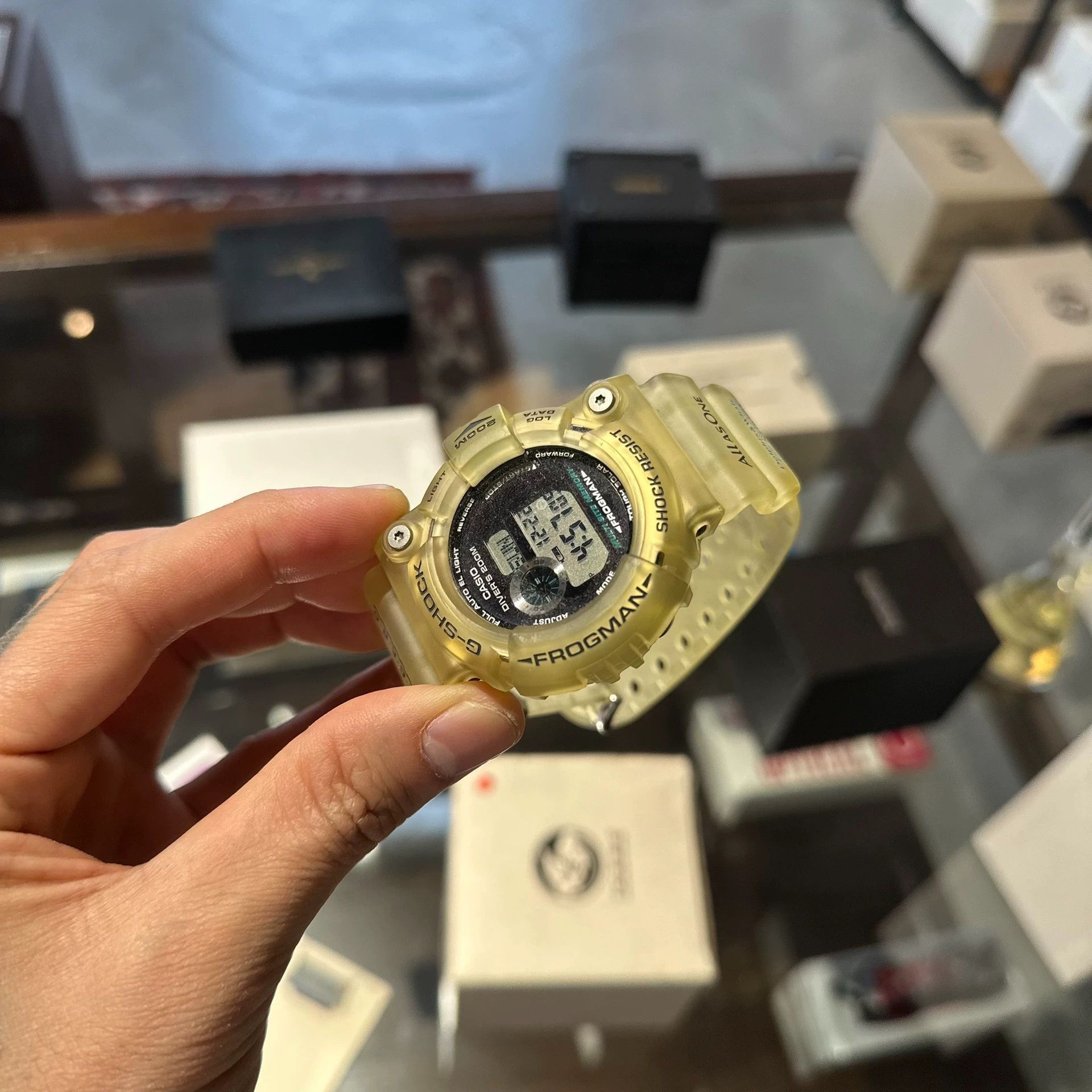 Casio Casio gw-225a 25th 4G Transparent Frogman Mint Size ONE SIZE - 5 Thumbnail