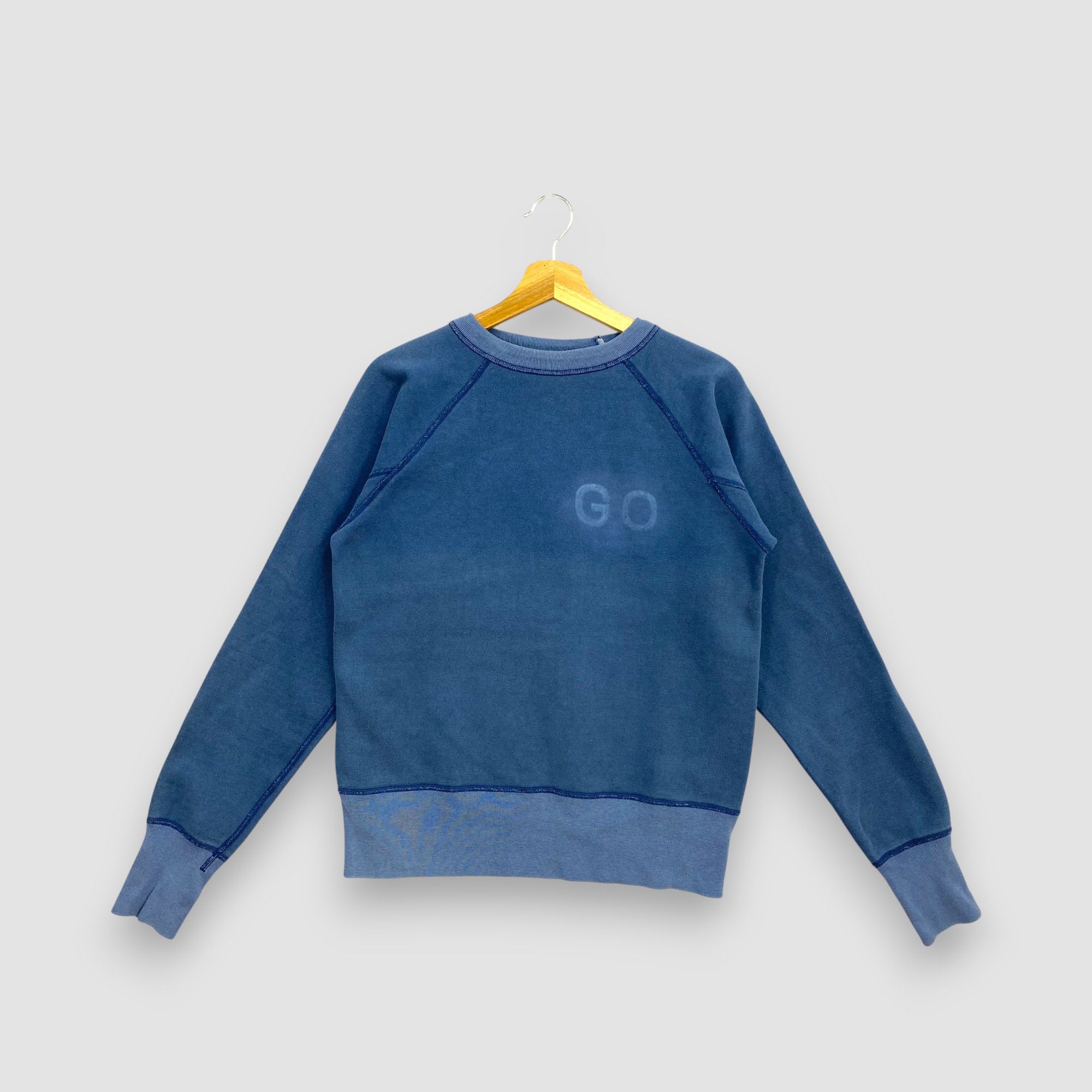 Japanese Brand Vintage 80s Barns Outfitters Harajuku Raglan Sweatshirt Size US S / EU 44-46 / 1 - 1 Thumbnail