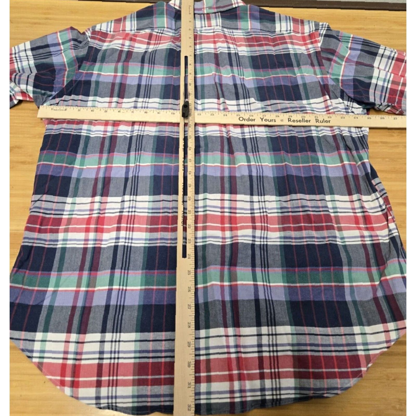 Polo Ralph Lauren Polo Ralph Lauren Shirt Men XL Short Sleeve Button Colorblock Plaid Classic Size US XL / EU 56 / 4 - 7 Thumbnail