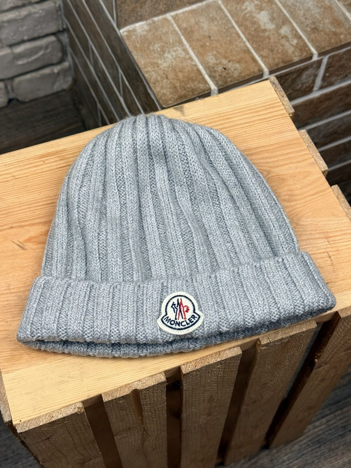 Moncler Moncler Wool Beanie Hat Size ONE SIZE - 5 Thumbnail