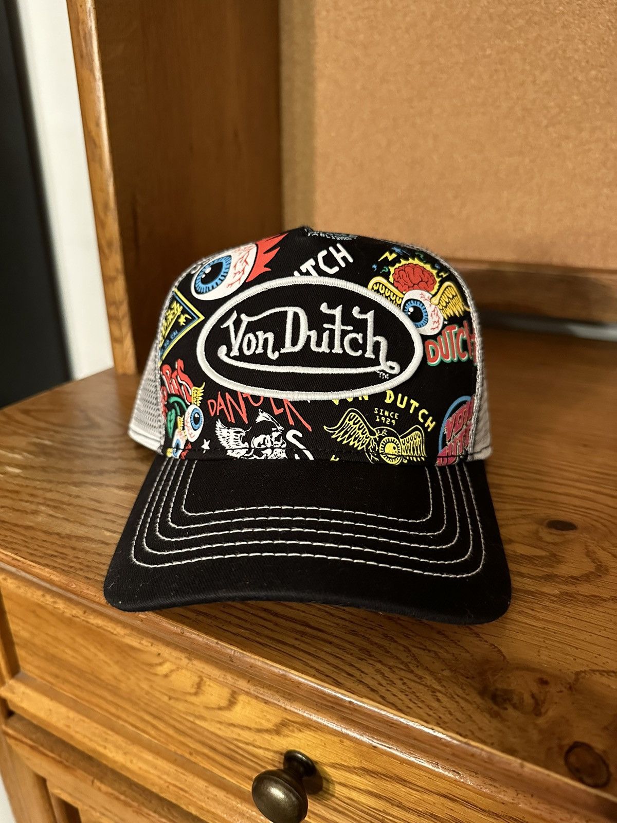 Trucker Jax All-over-print Naranjas Jacket Trucker Jax All-Over