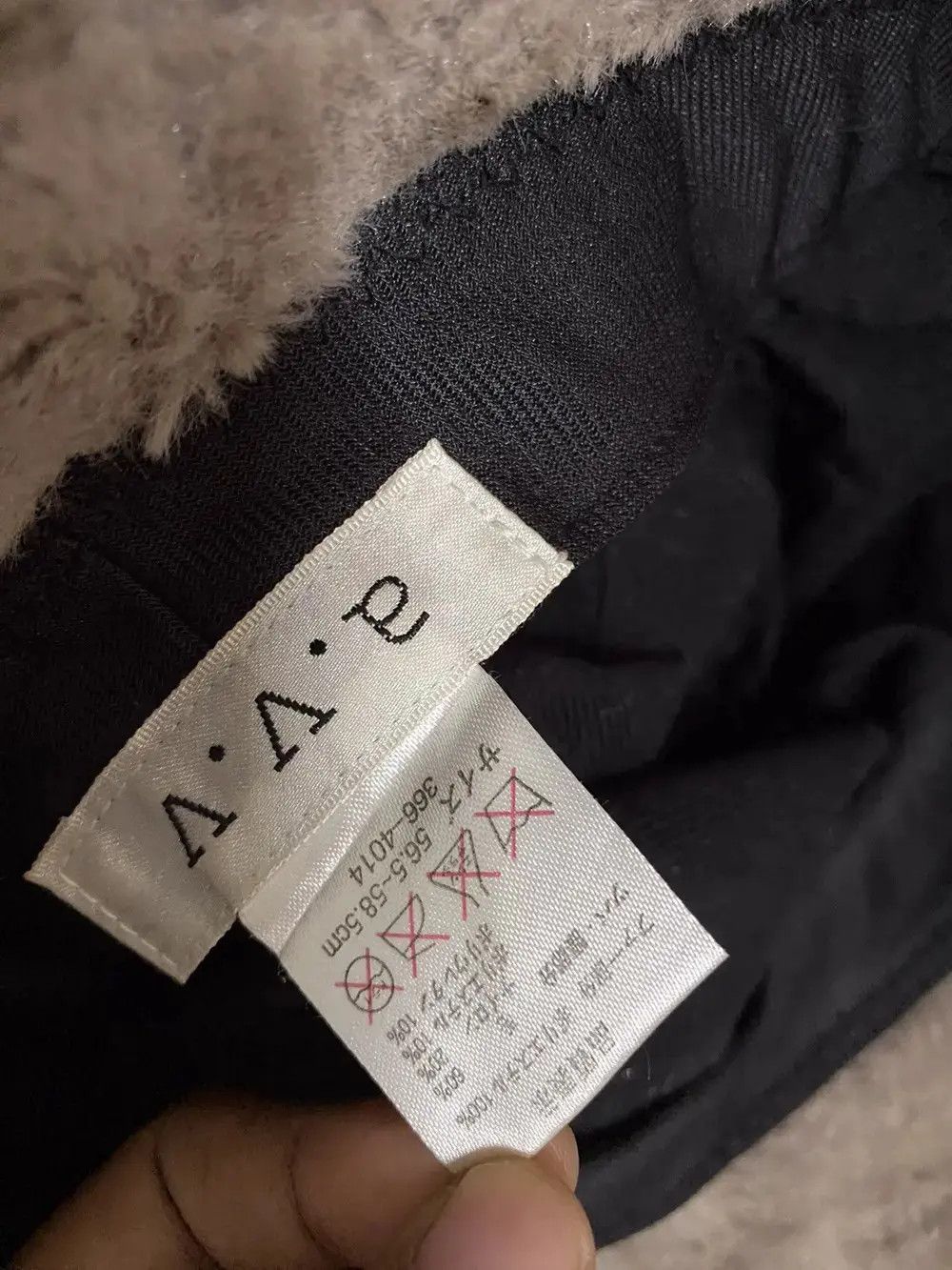 Japanese Brand Japanese Brand Fleece Bucket Hat Size ONE SIZE - 5 Thumbnail