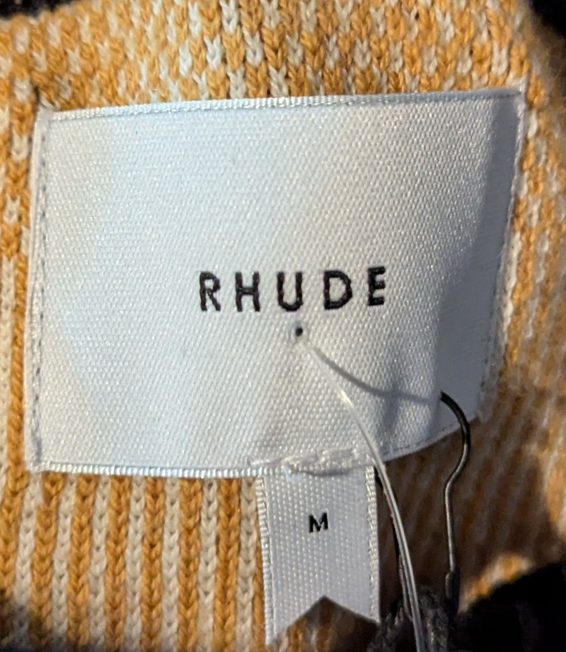 Rhude RHUDE Eagle Souvenir Wool/Cashmere Sweater Black Medium Size US M / EU 48-50 / 2 - 8 Thumbnail