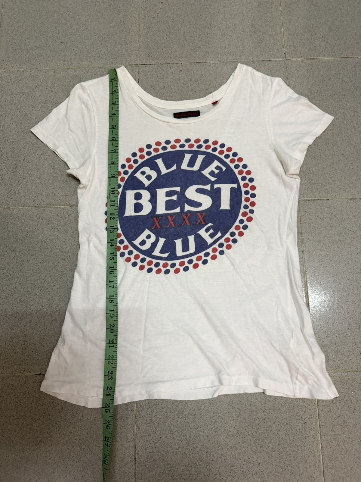 Blue Blue Japan Vintage Blue Blue Japanese Tee Size S / US 4 / IT 40 - 6 Thumbnail
