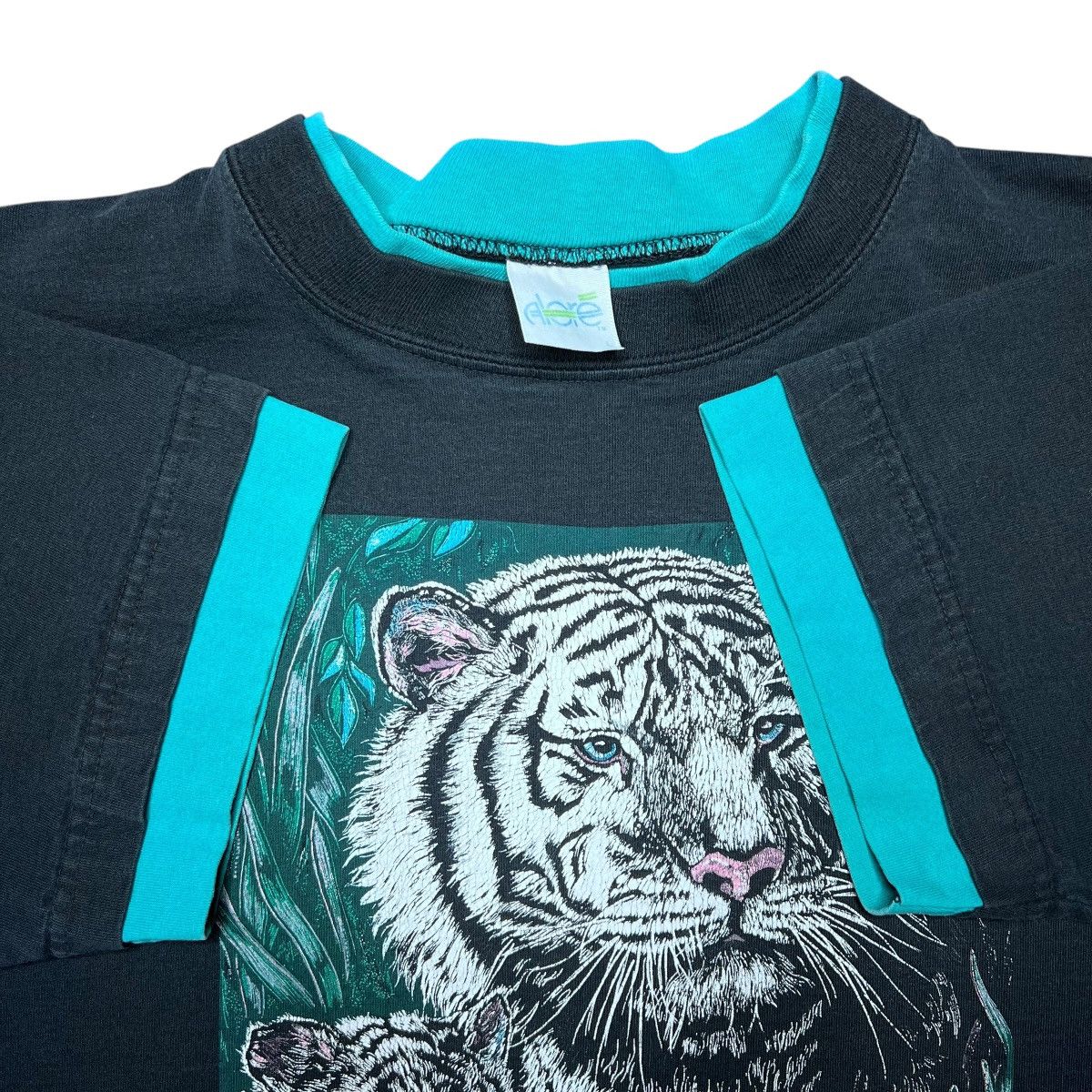 Other Vintage 1993 White Tiger Wild Life Nature Animal Graphic Tee Size US L / EU 52-54 / 3 - 2 Thumbnail