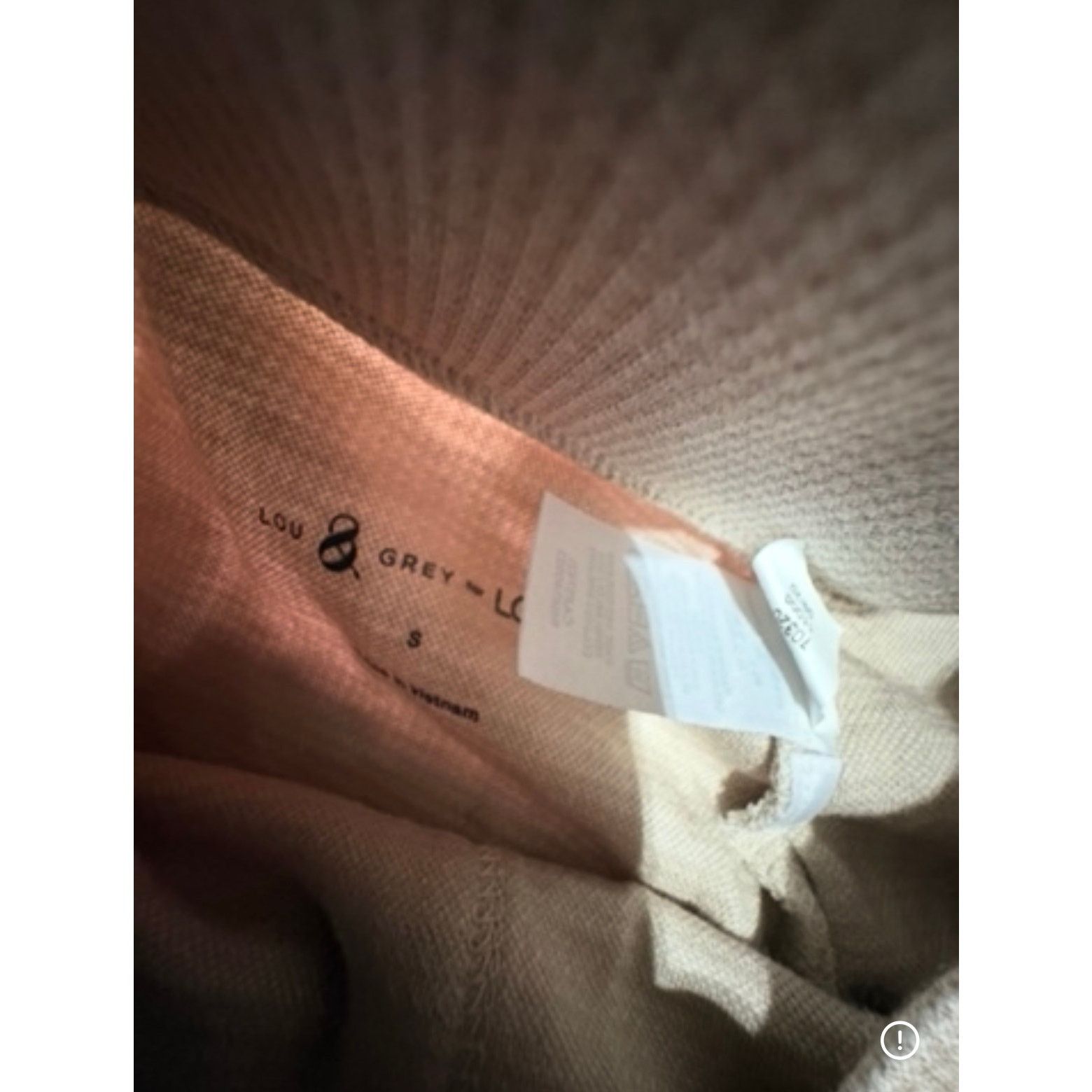 Lou & Grey Lou & Grey Size S Cream High Rise Leggings Cargo Pants Size 27" / US 4 / IT 40 - 4 Thumbnail