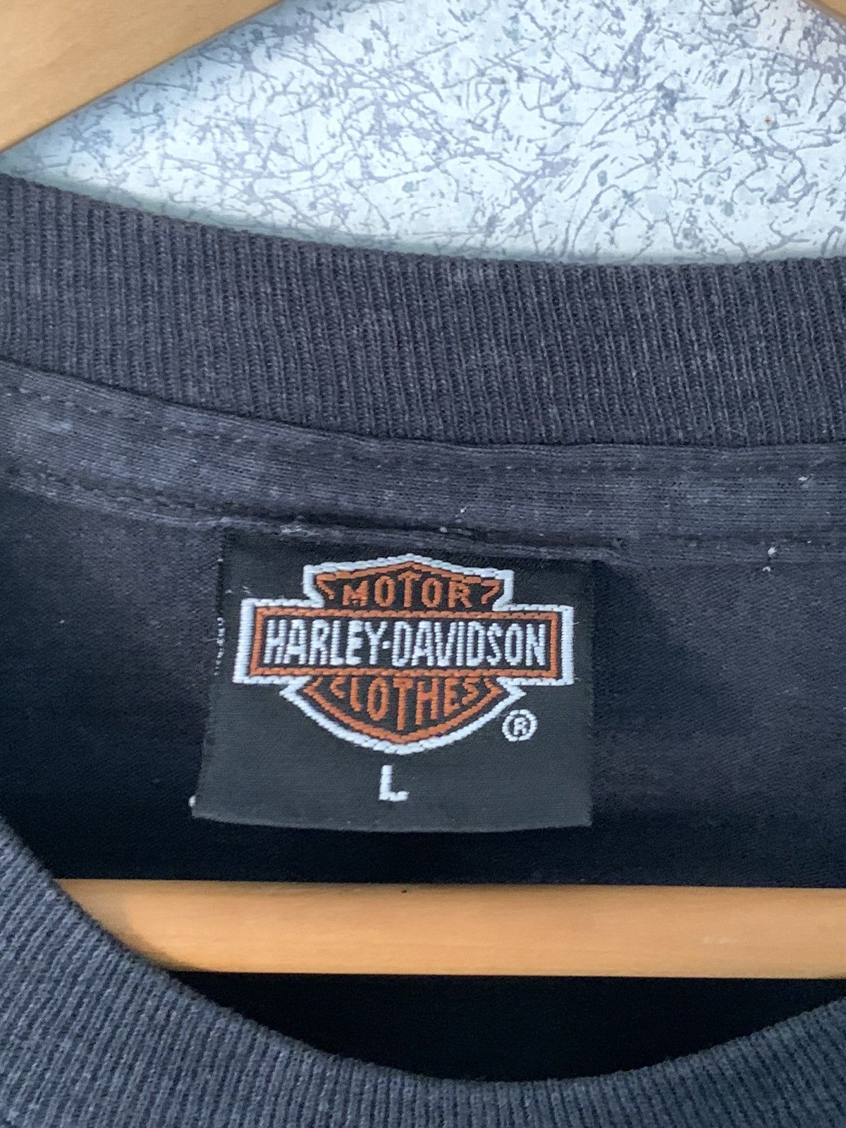 Harley Davidson × Vintage 3D EMBLEM 1991 Size US L / EU 52-54 / 3 - 3 Thumbnail
