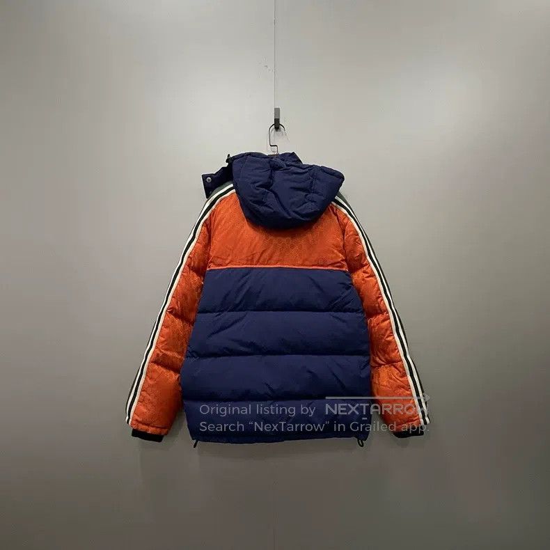 Gucci Gucci Dark pattern double G colour block down jacket Size US S / EU 44-46 / 1 - 2 Thumbnail