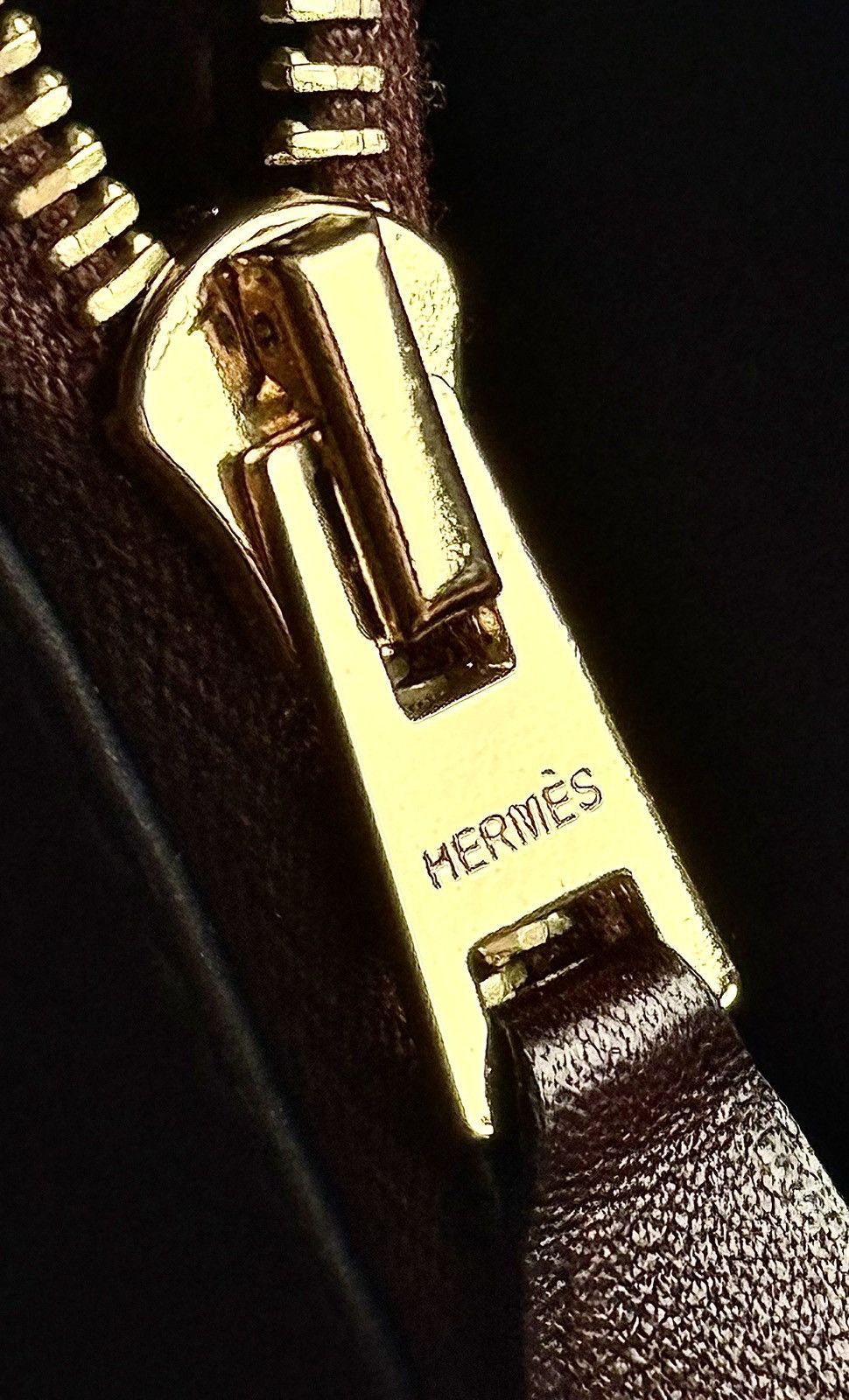 Hermes Hermes - 2020 - Evercolor - Brown & Gold - Trim Duo - 24 Size ONE SIZE - 22 Thumbnail
