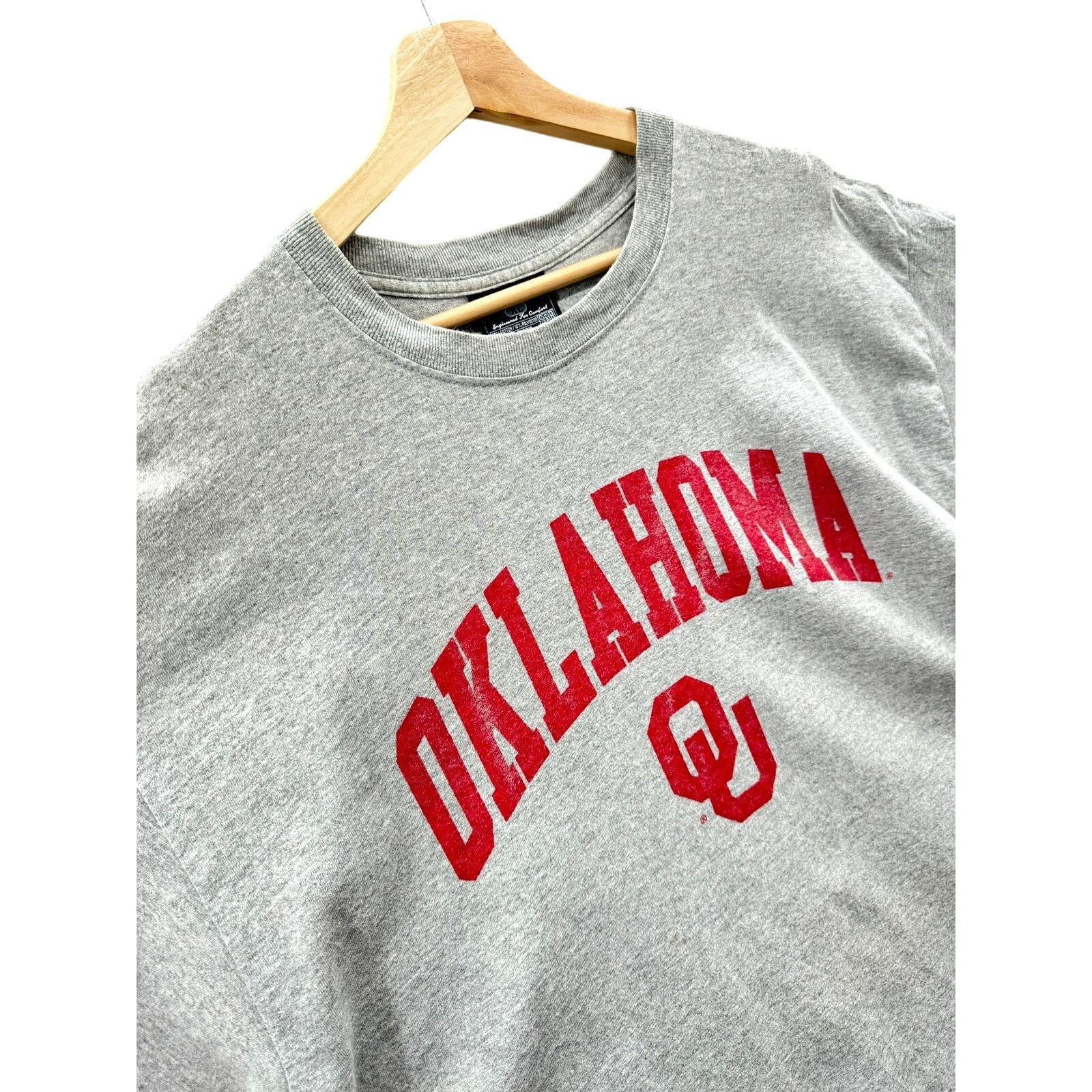 Steve And Barrys × Vintage Steve & Barry's Oklahoma University College Graphic Tee Size US XL / EU 56 / 4 - 4 Thumbnail