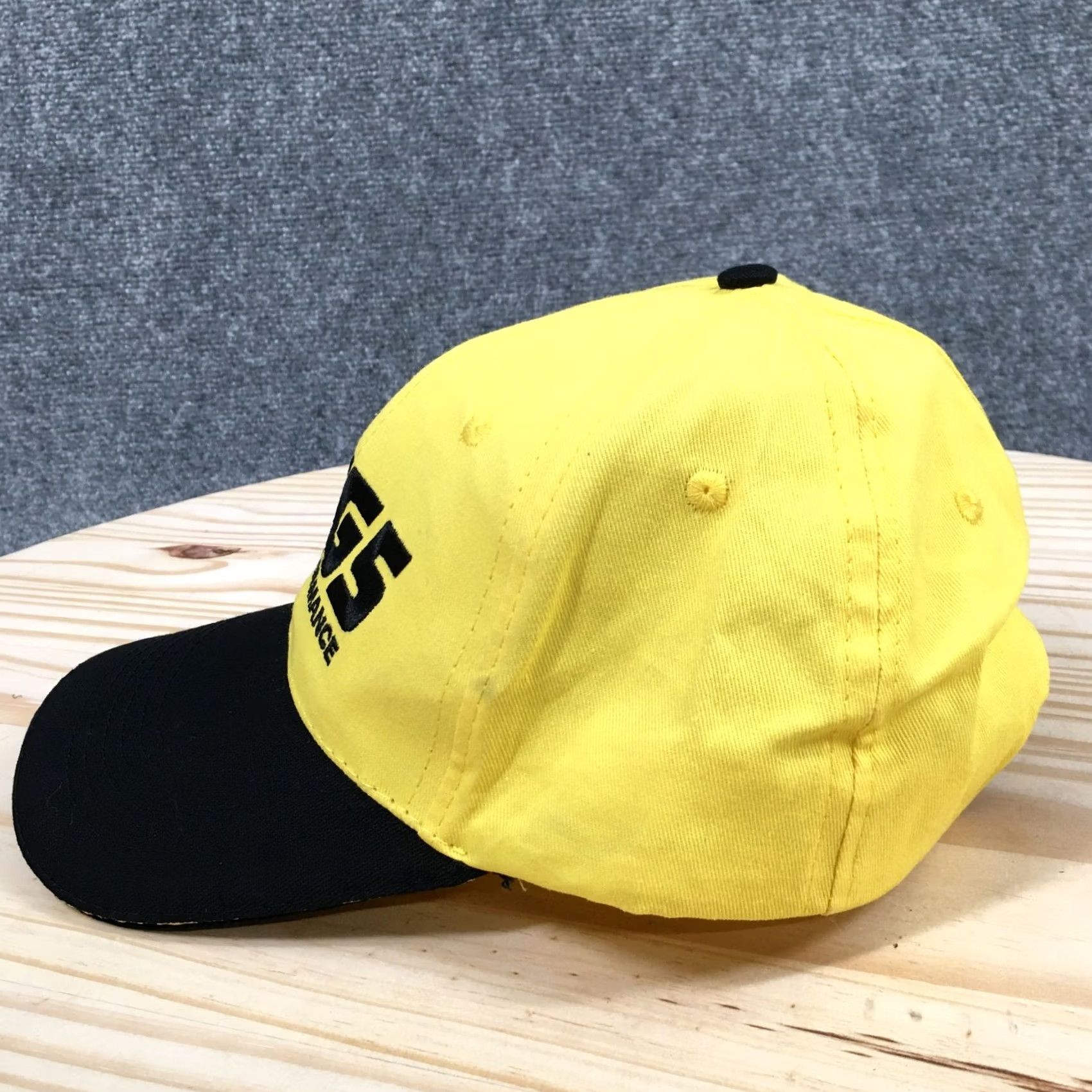Vintage Jegs Baseball Cap Unisex Yellow OS Curved Brim Embroidered Logo High Performance Size ONE SIZE - 6 Thumbnail
