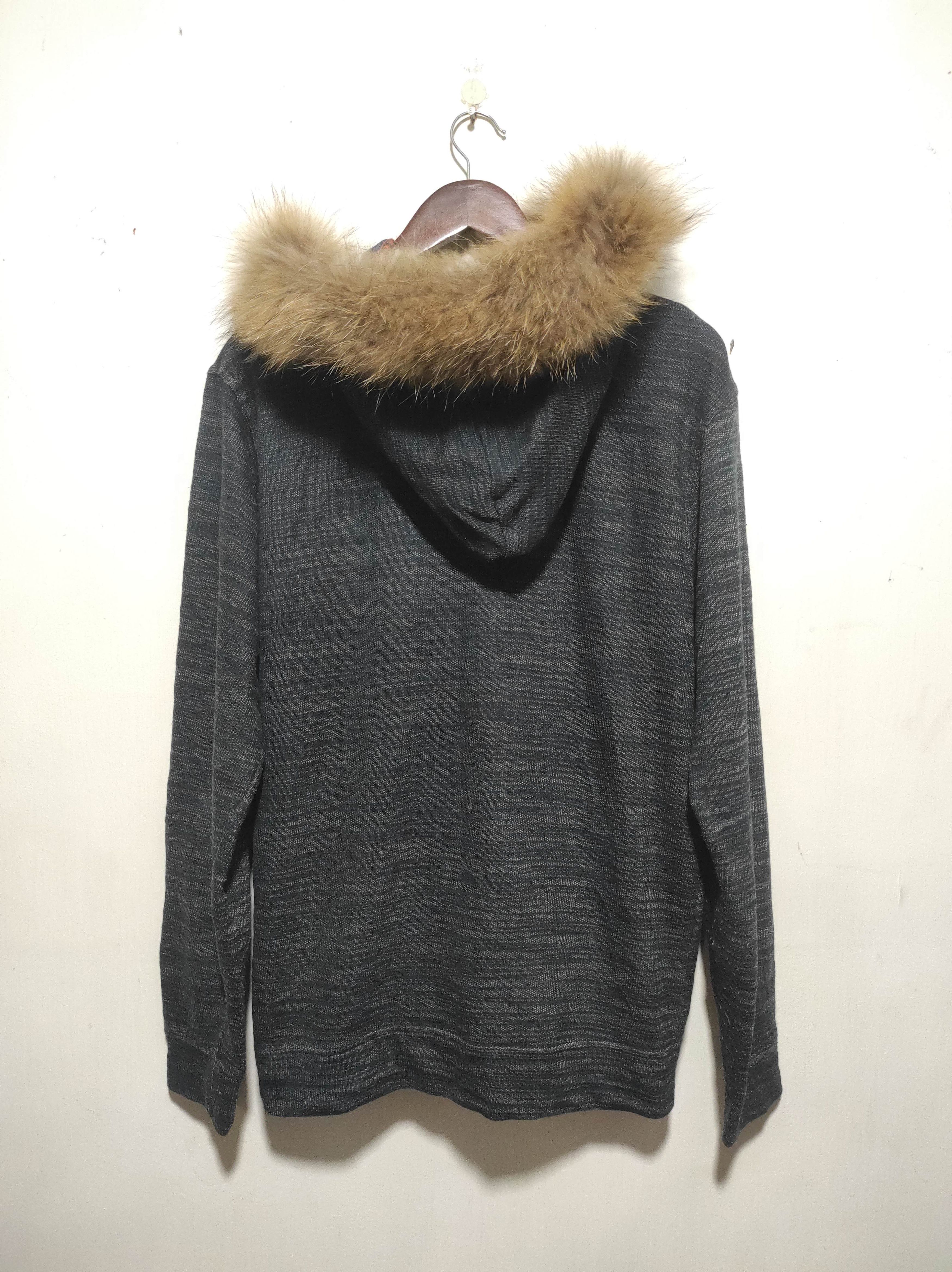 Hysteric Glamour POWER TO THE PEOPLE Zip Fur Hoodie IfSixWasNine LGB style Size US L / EU 52-54 / 3 - 11 Thumbnail