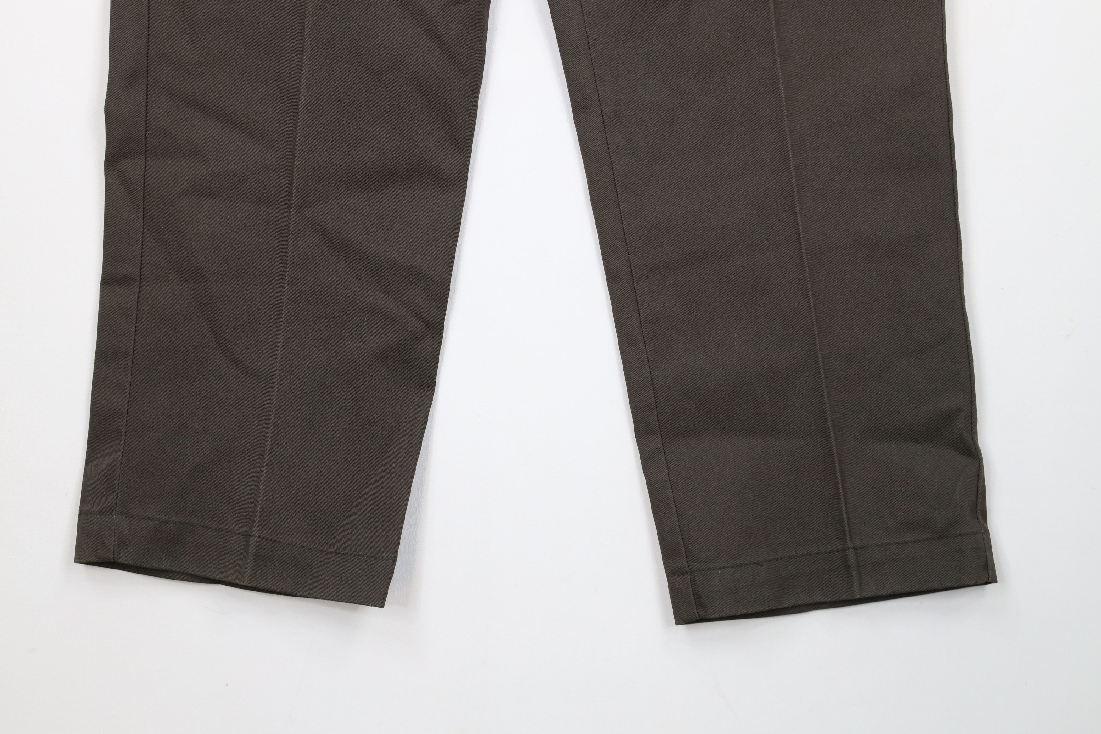 Dickies × Vintage Vintage 90s Dickies Workwear Wide Leg Pants Green USA Size US 36 / EU 52 - 4 Thumbnail